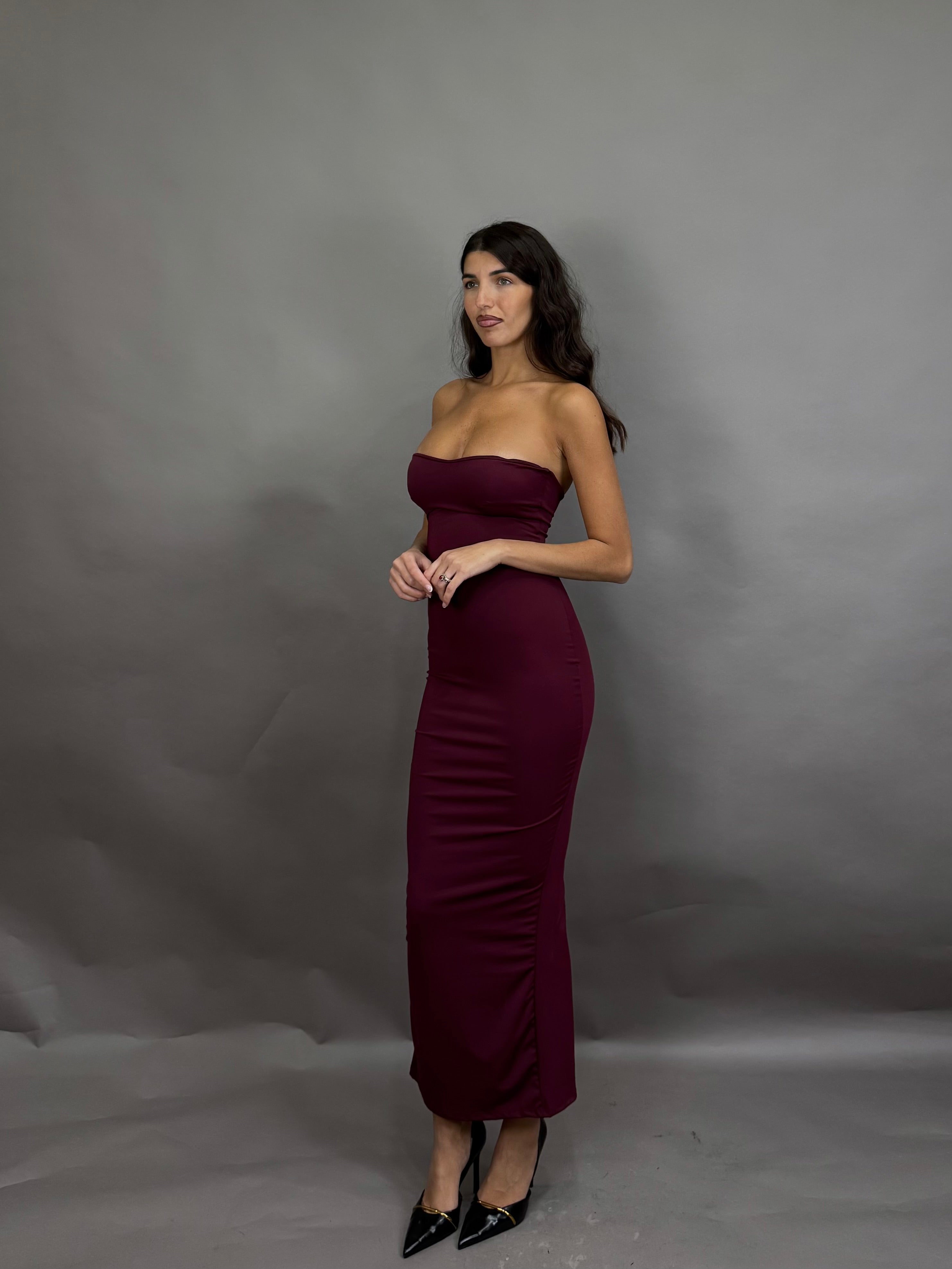 Dress Ariel bordeaux