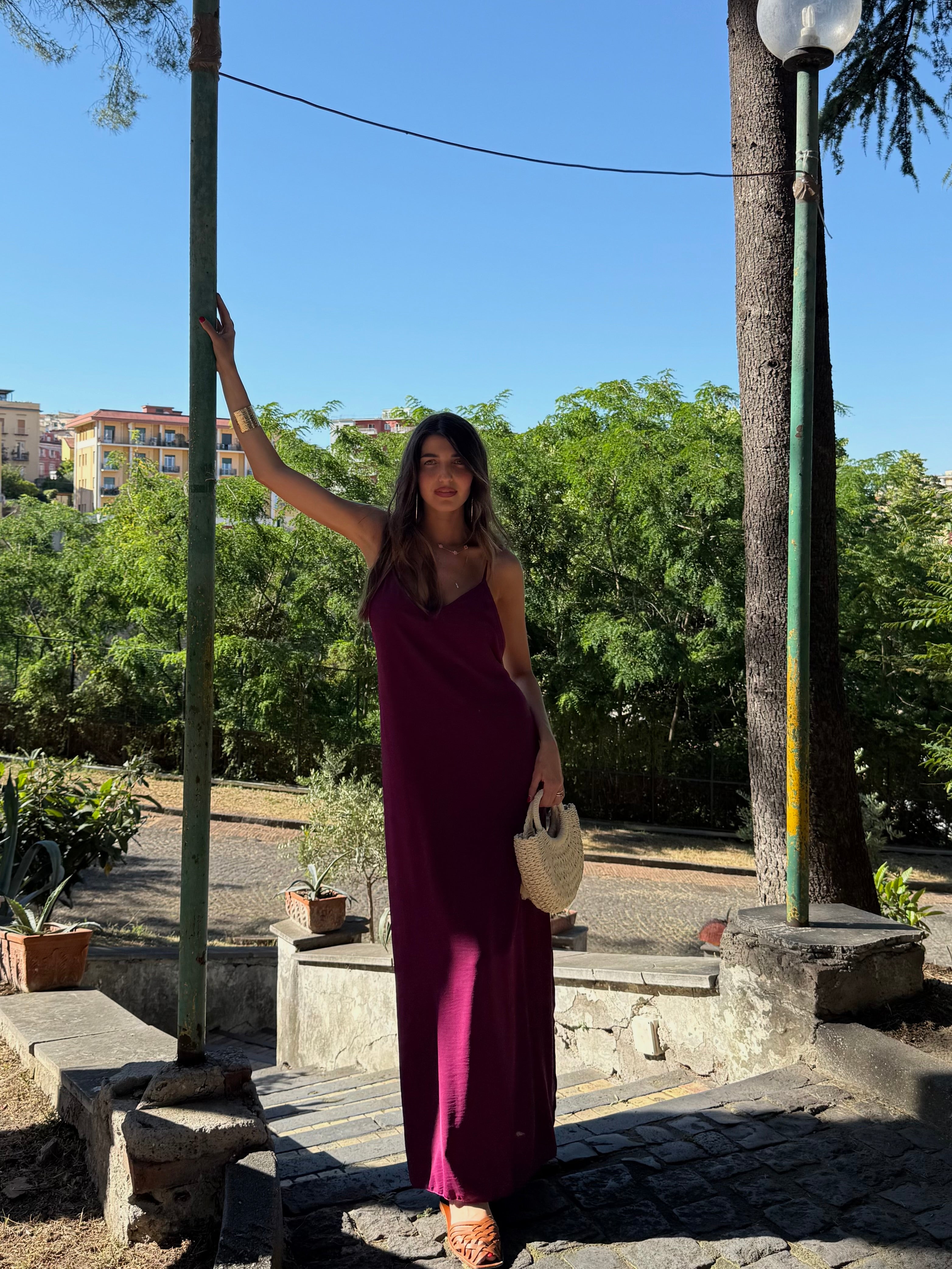 Dress gitana viola - LadyB Shop Online