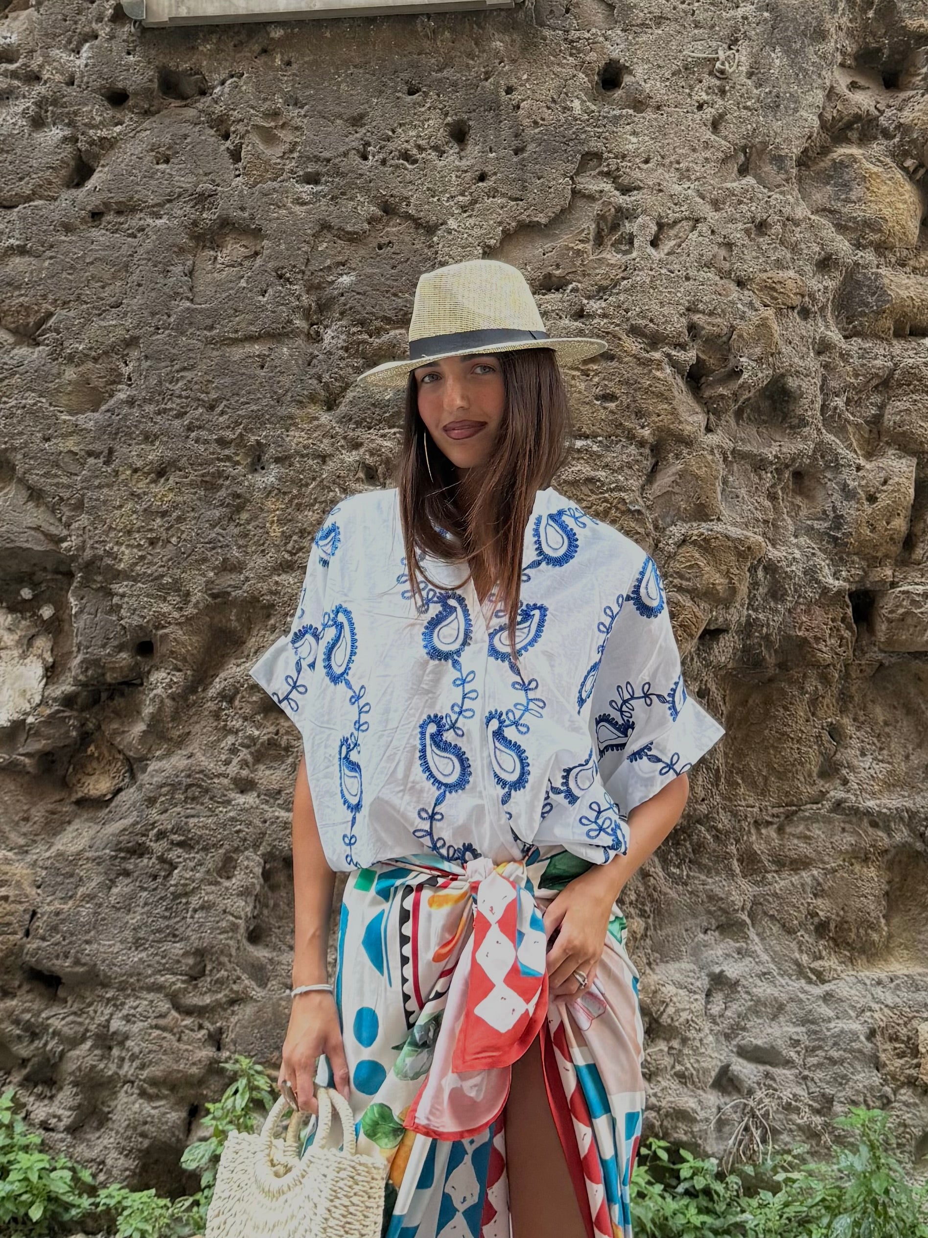 Camicia marina - LadyB Shop Online