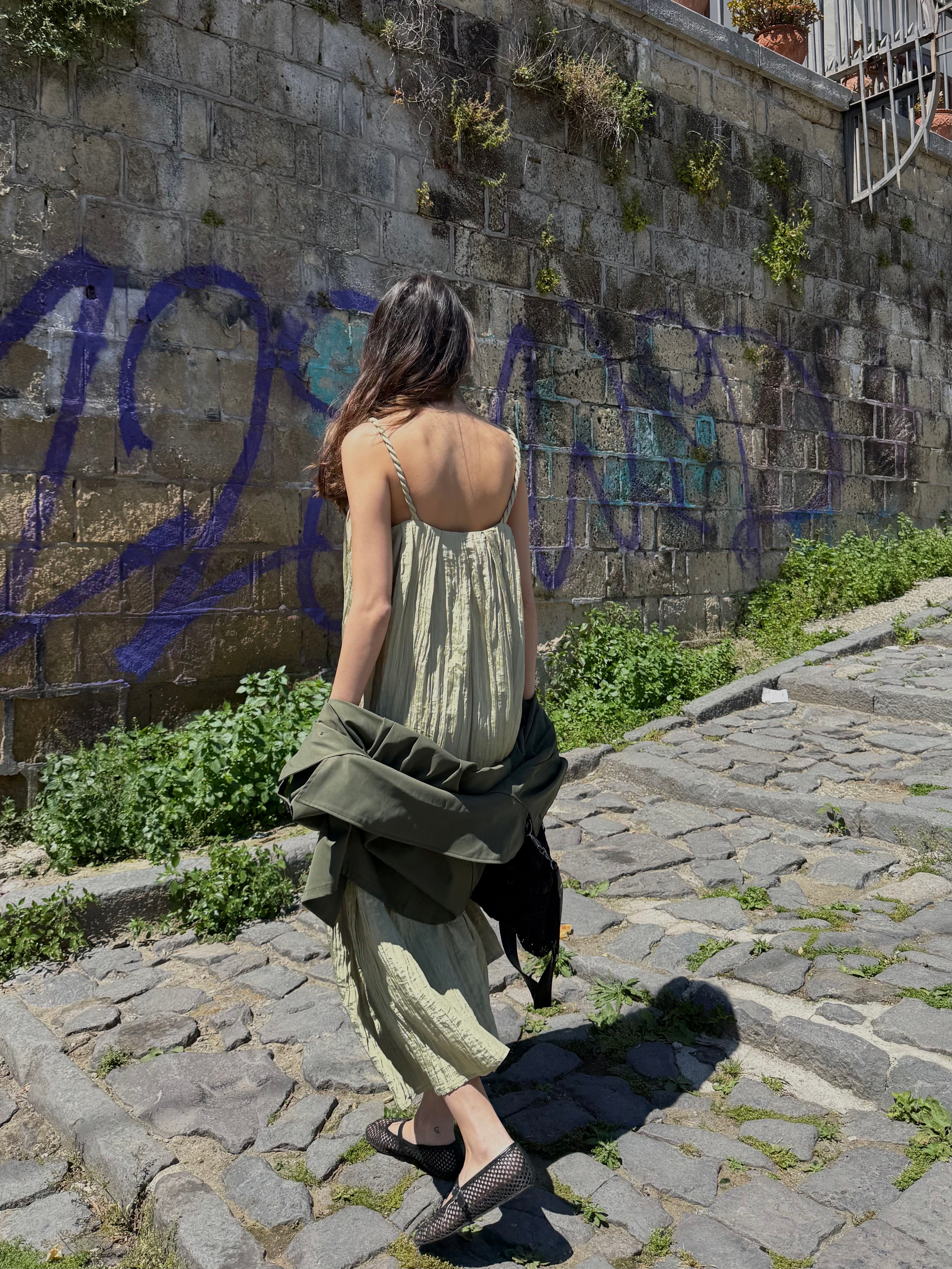 Dress Ambra verde - LadyB Shop Online