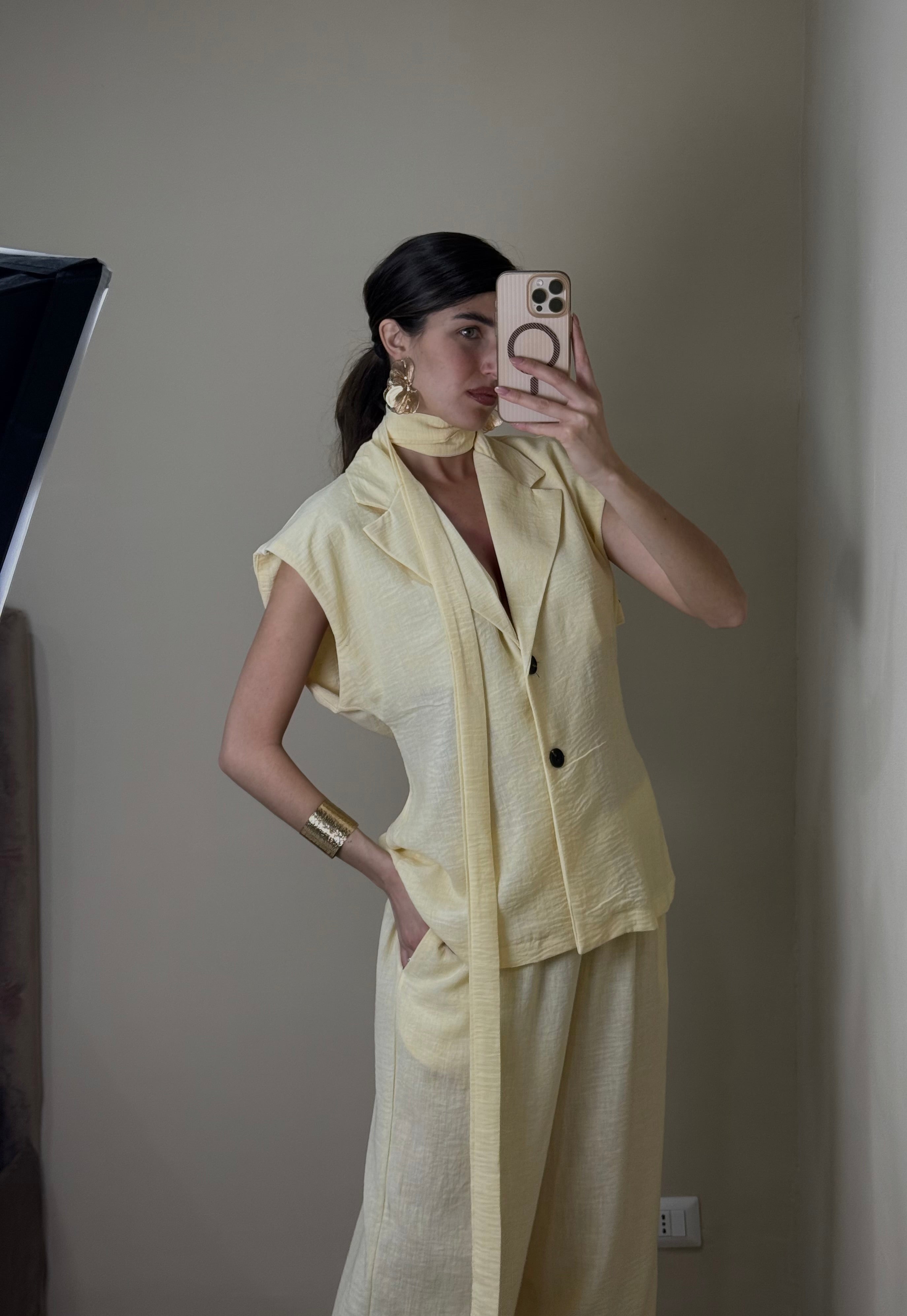 Tailleur Jane giallo - LadyB Shop Online