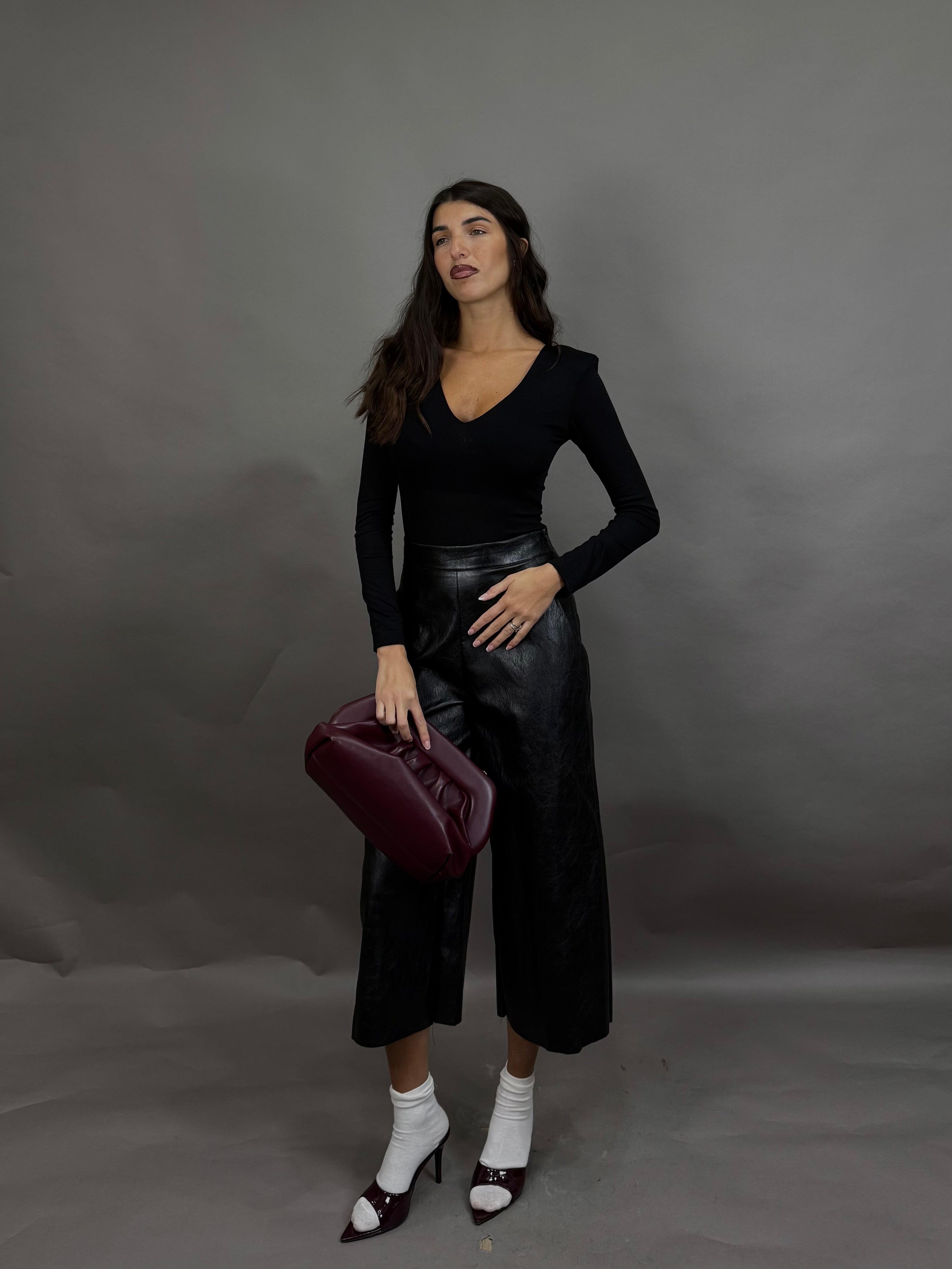 Body V spallina Nero