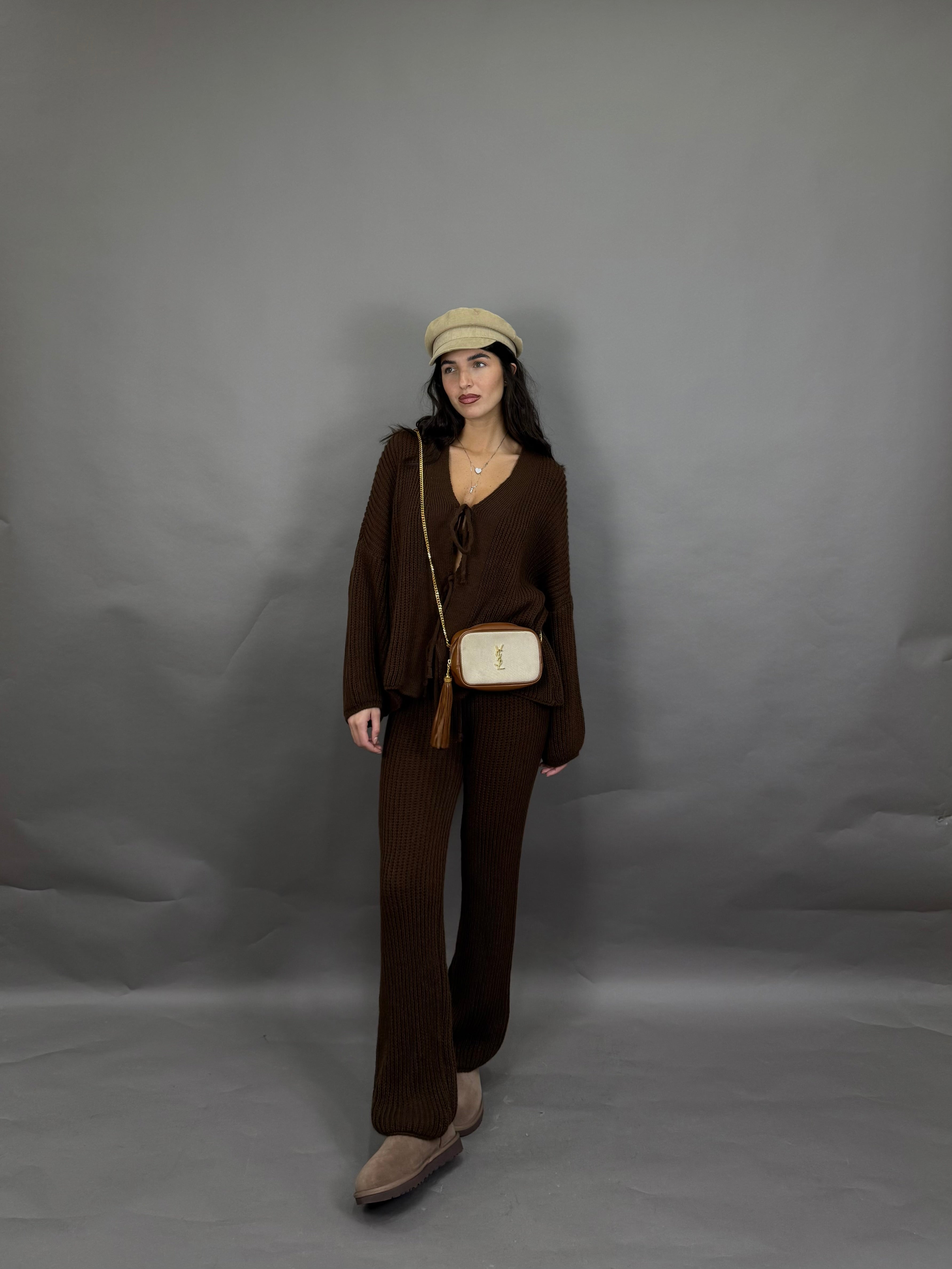 Coordinato Rubi marrone