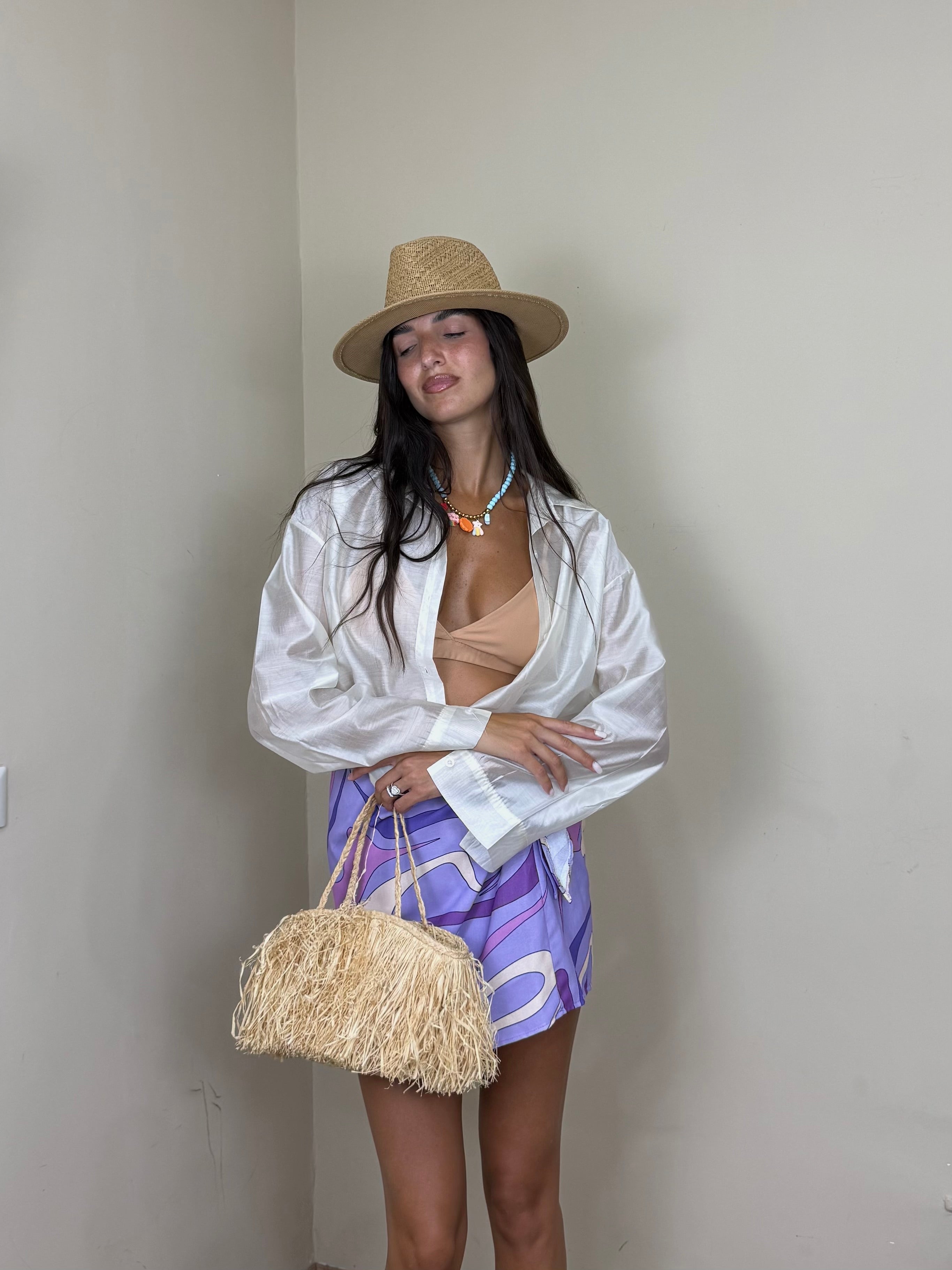 Camicia fiammata