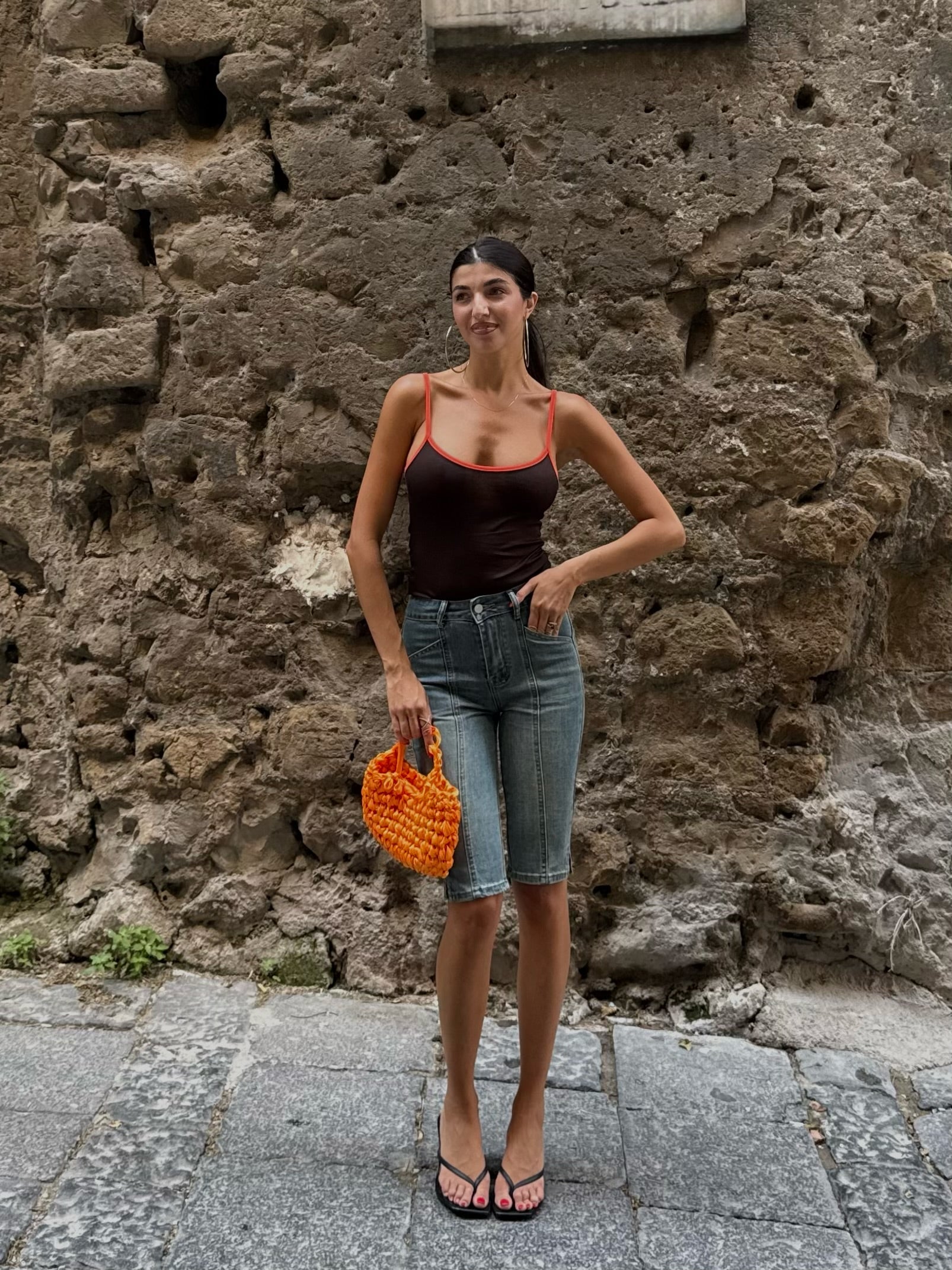 Bermuda in jeans