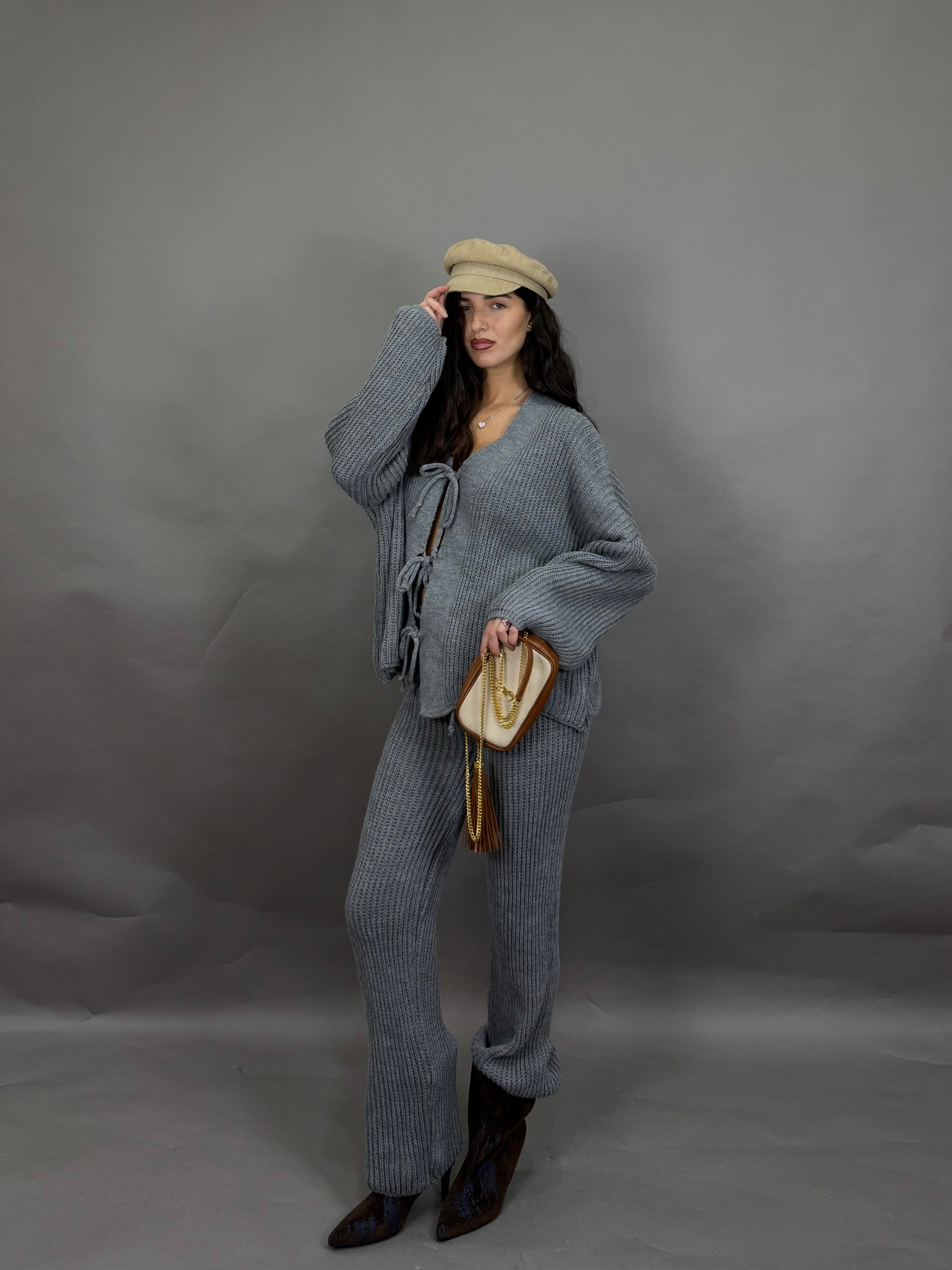 Coordinato Rubi grigio