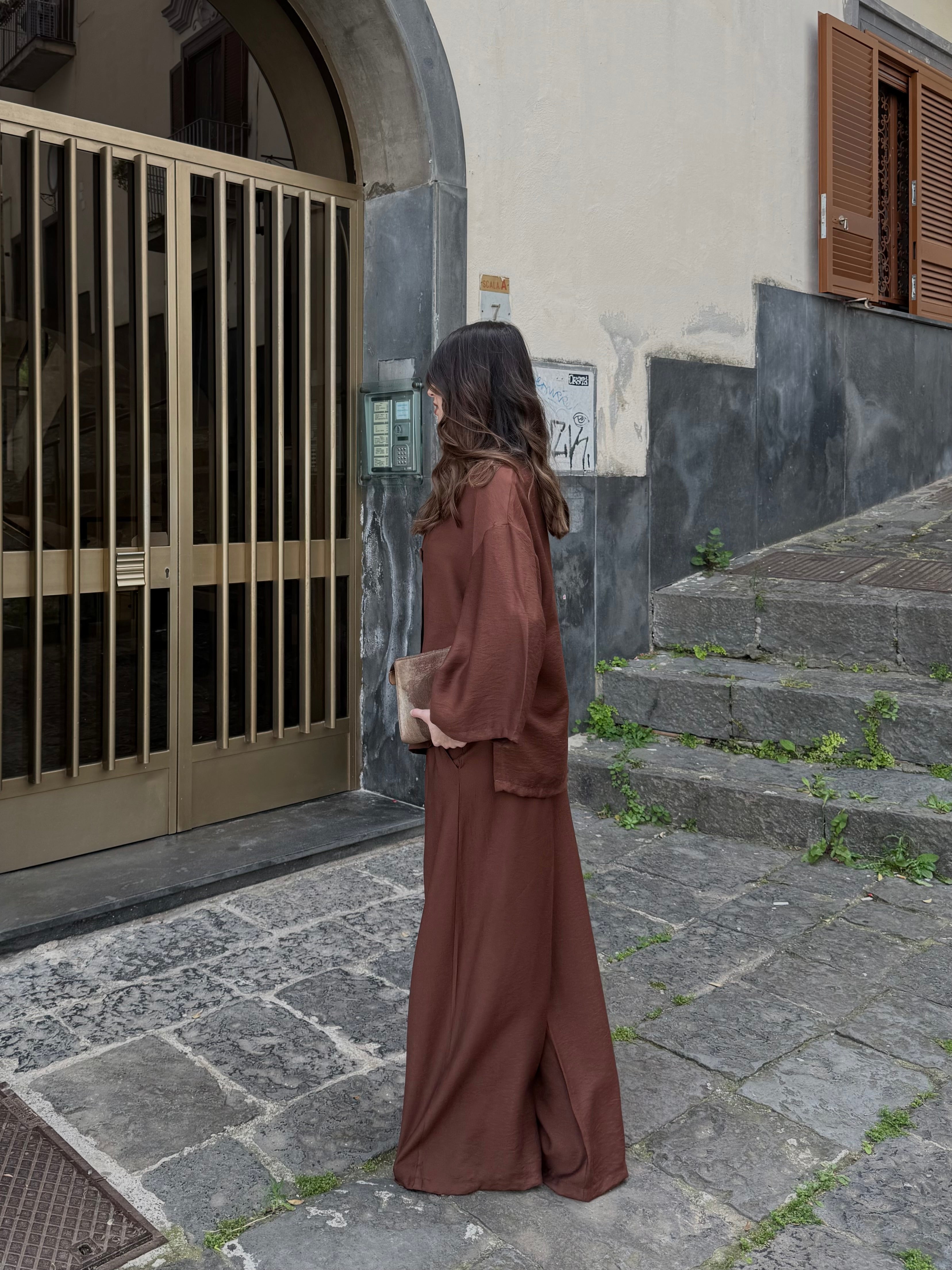 Coordinato misto lino - LadyB Shop Online