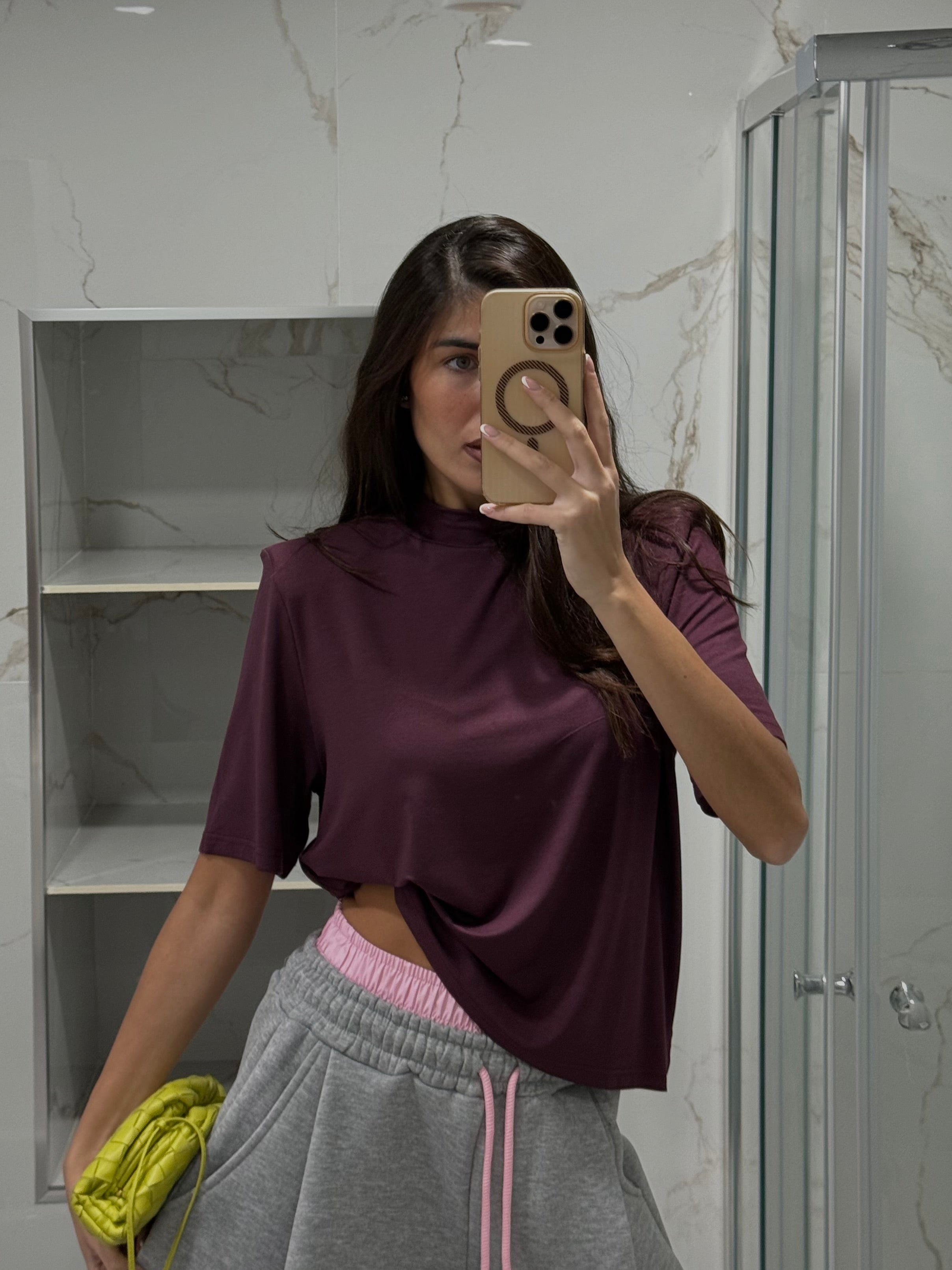 Maglia Lolita bordeaux