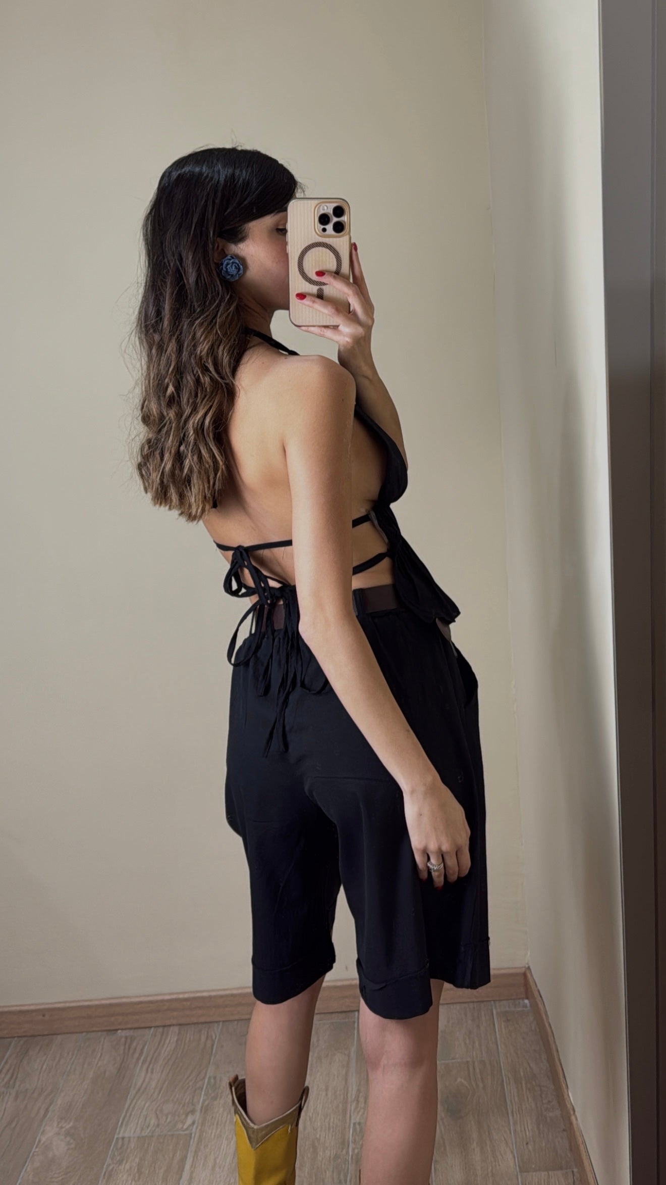 Top marghe nero - LadyB Shop Online