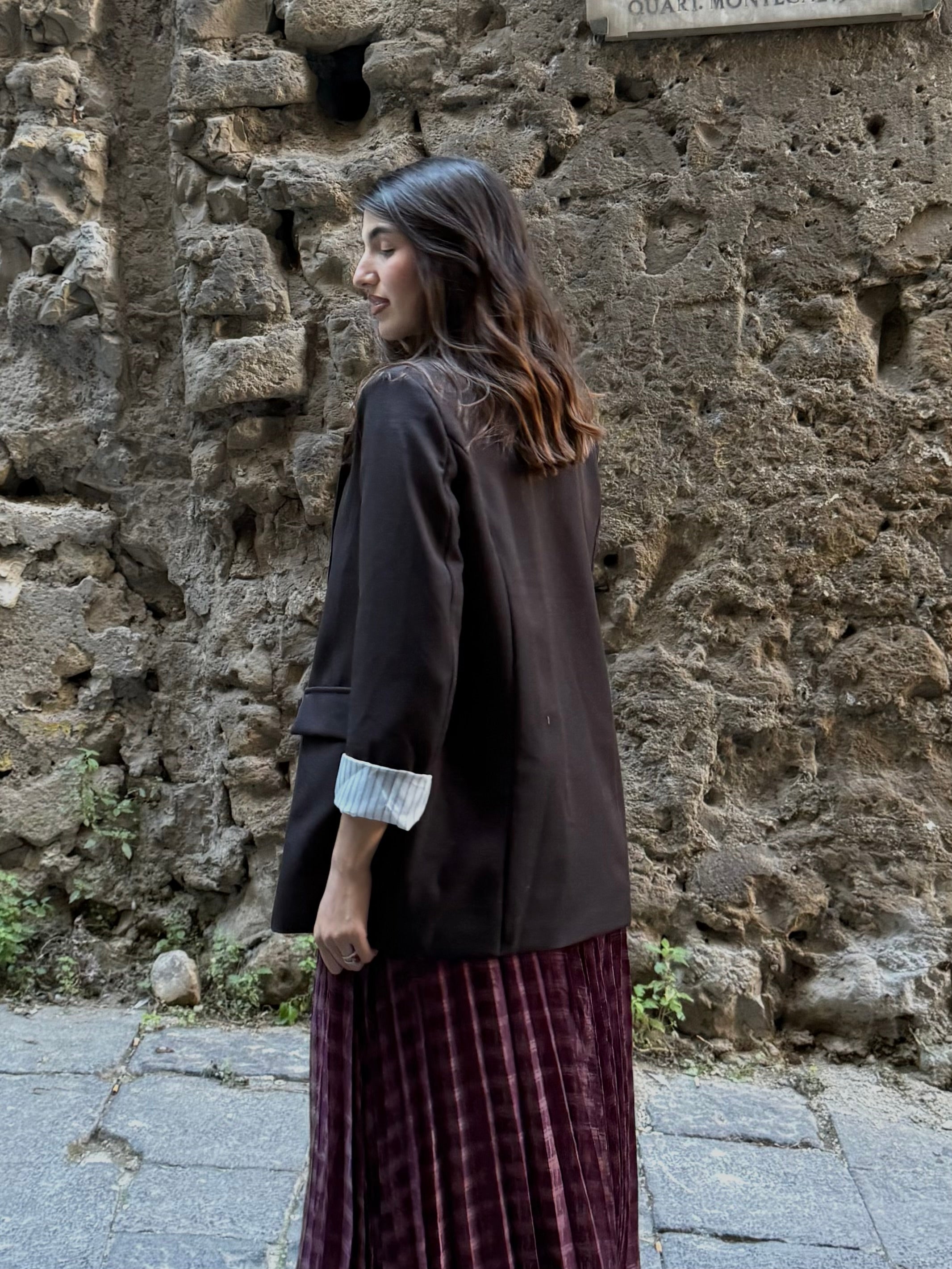 Blazer Andrea marrone