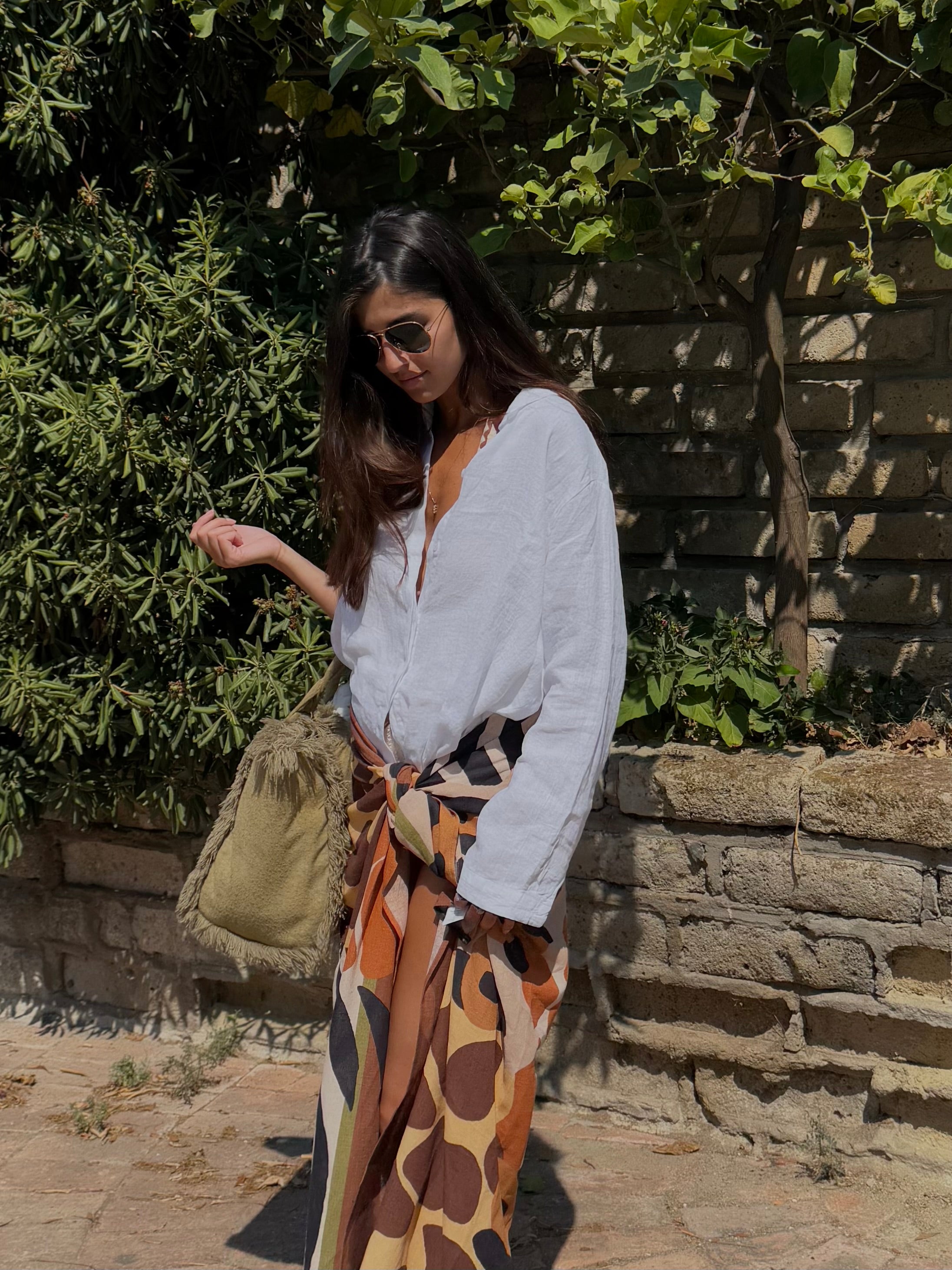 Camicia Lino bianca - LadyB Shop Online