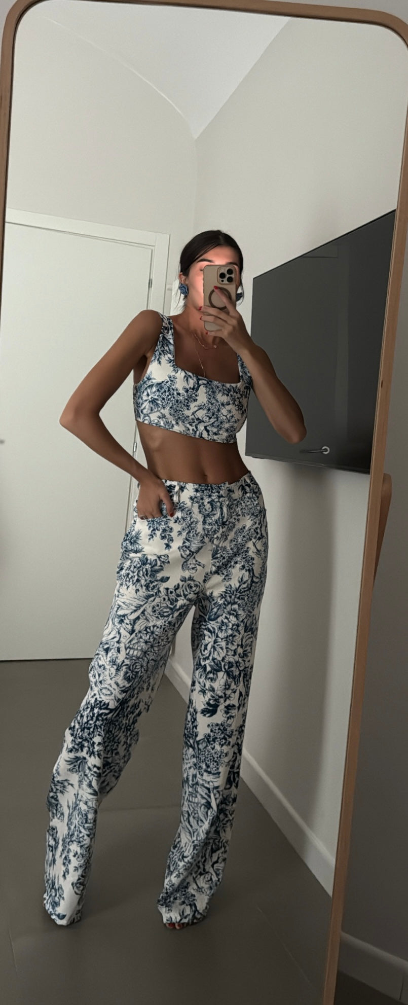 Coordinato Dior blu - LadyB Shop Online