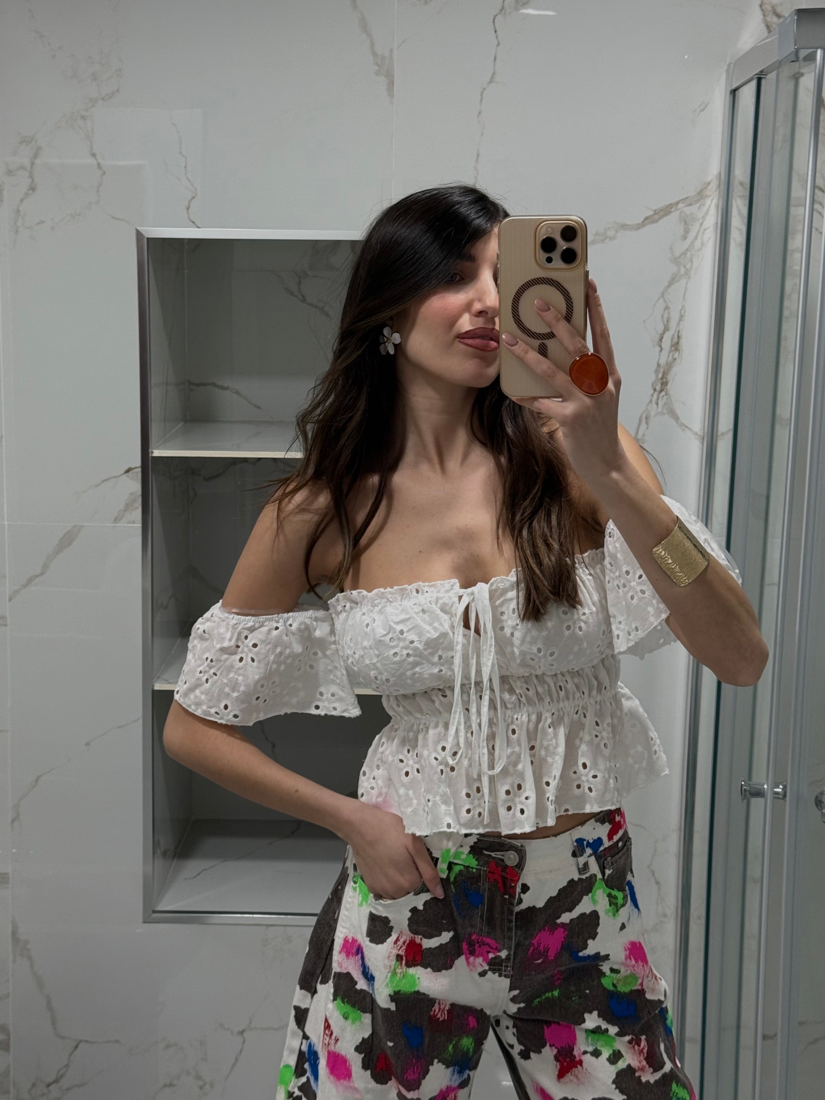 Top sangallo Raia - LadyB Shop Online