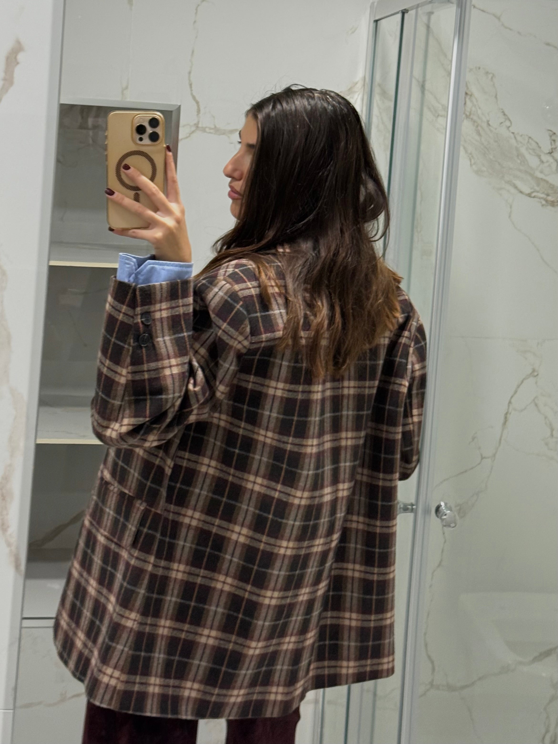 Blazer lumina quadri