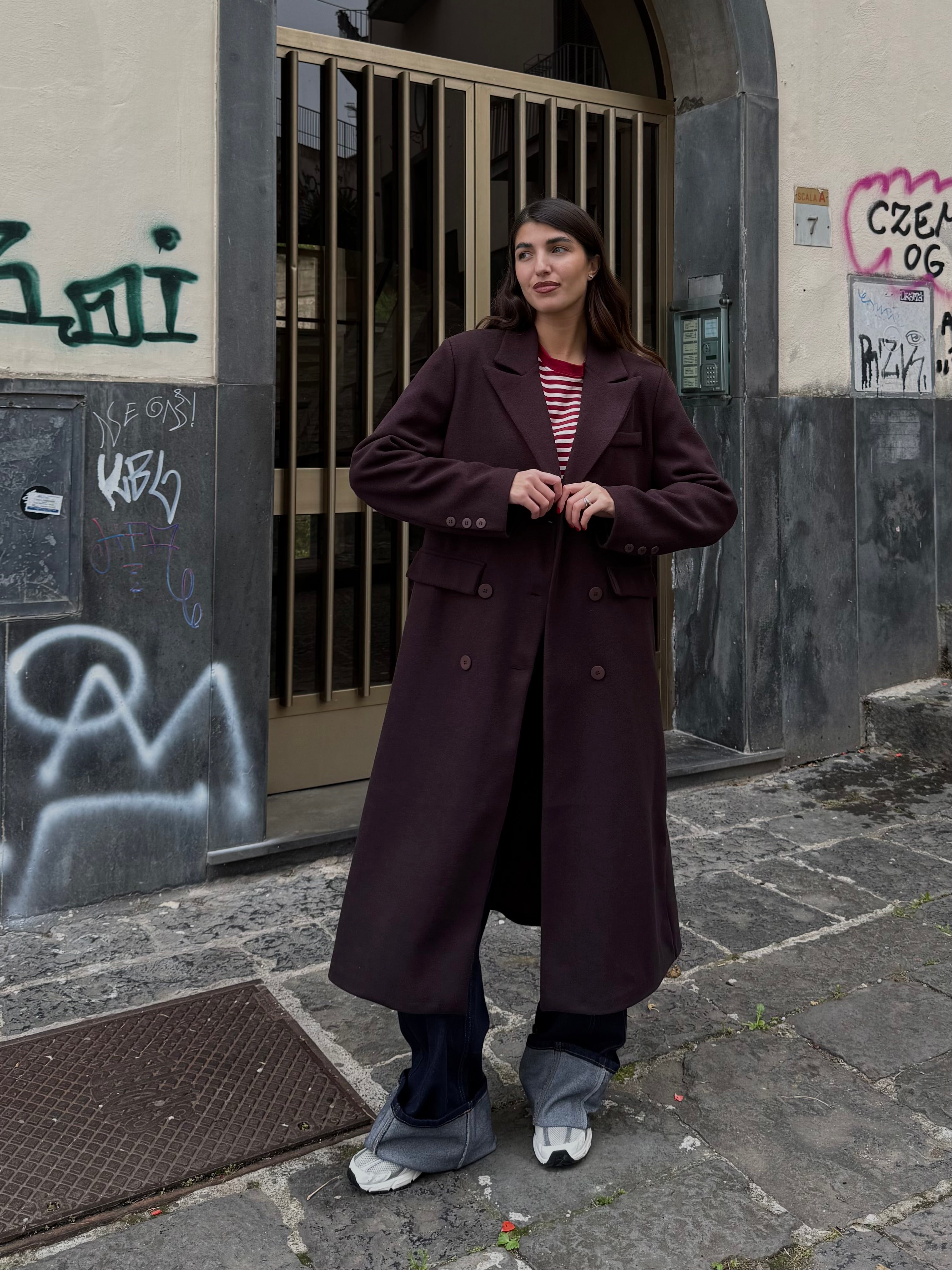 Cappotto Zar marrone