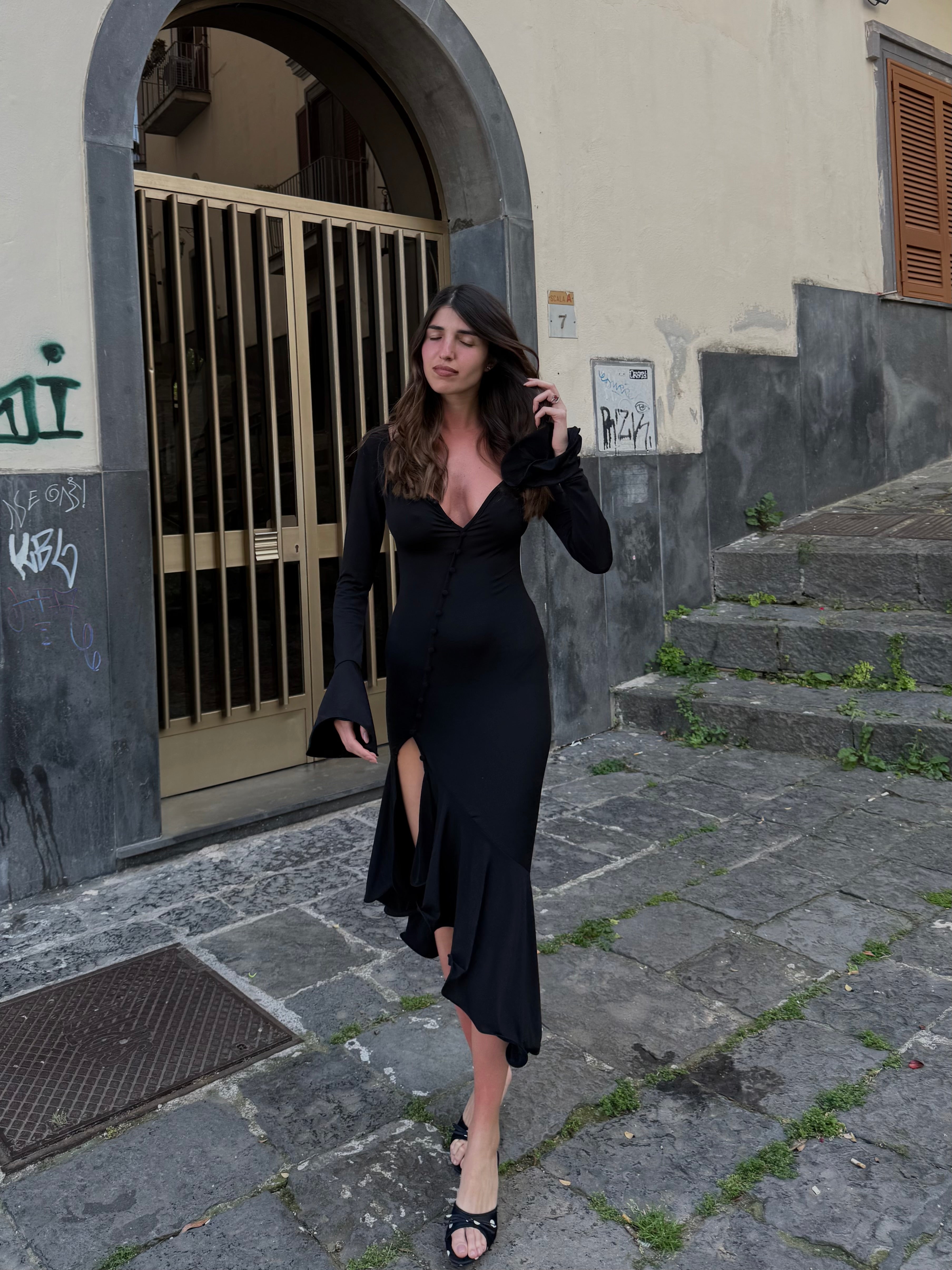 Dress Margot nero - LadyB Shop Online