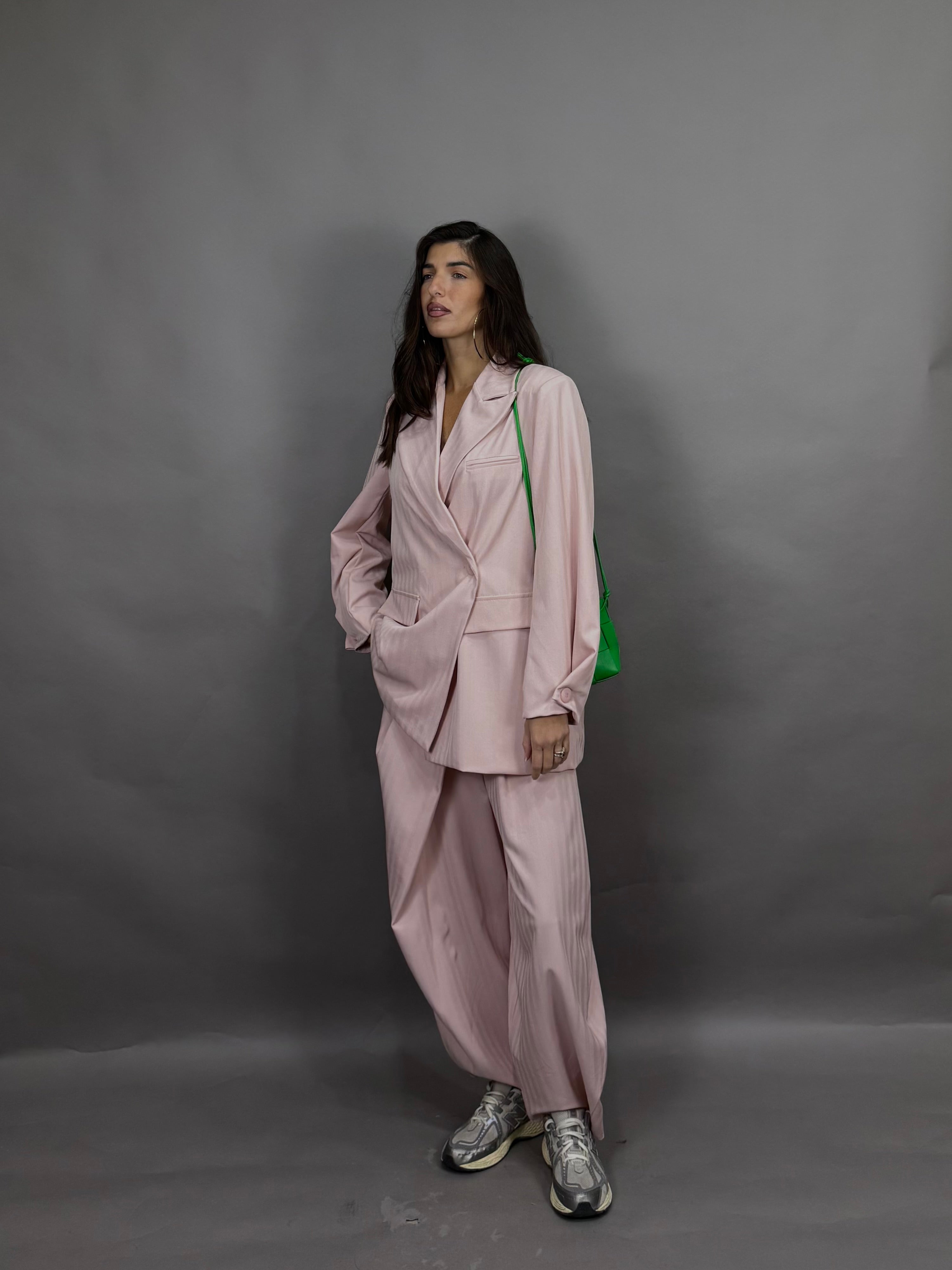 Tailleur Judi rosa