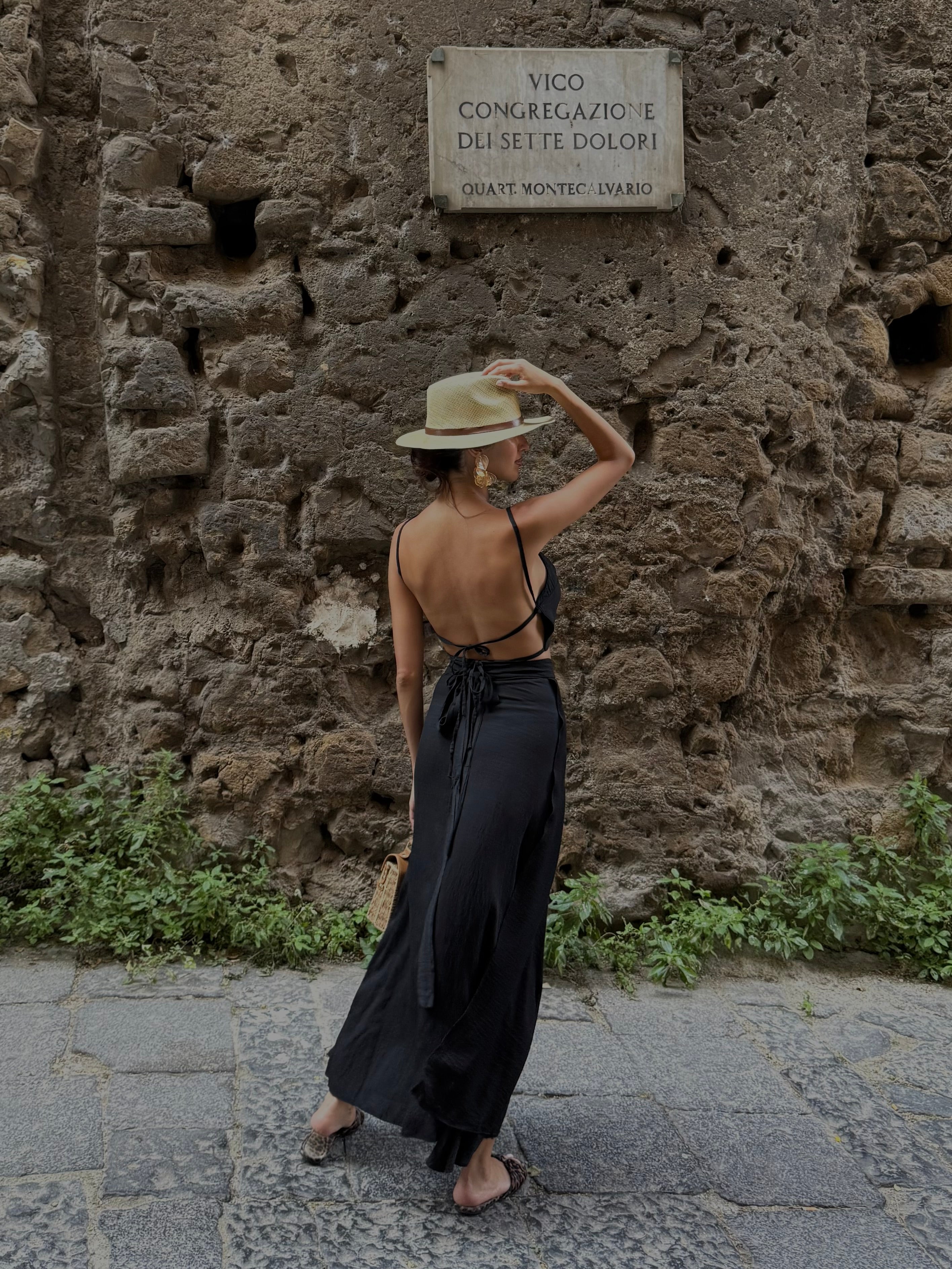 Coordinato Zanzibar nero - LadyB Shop Online