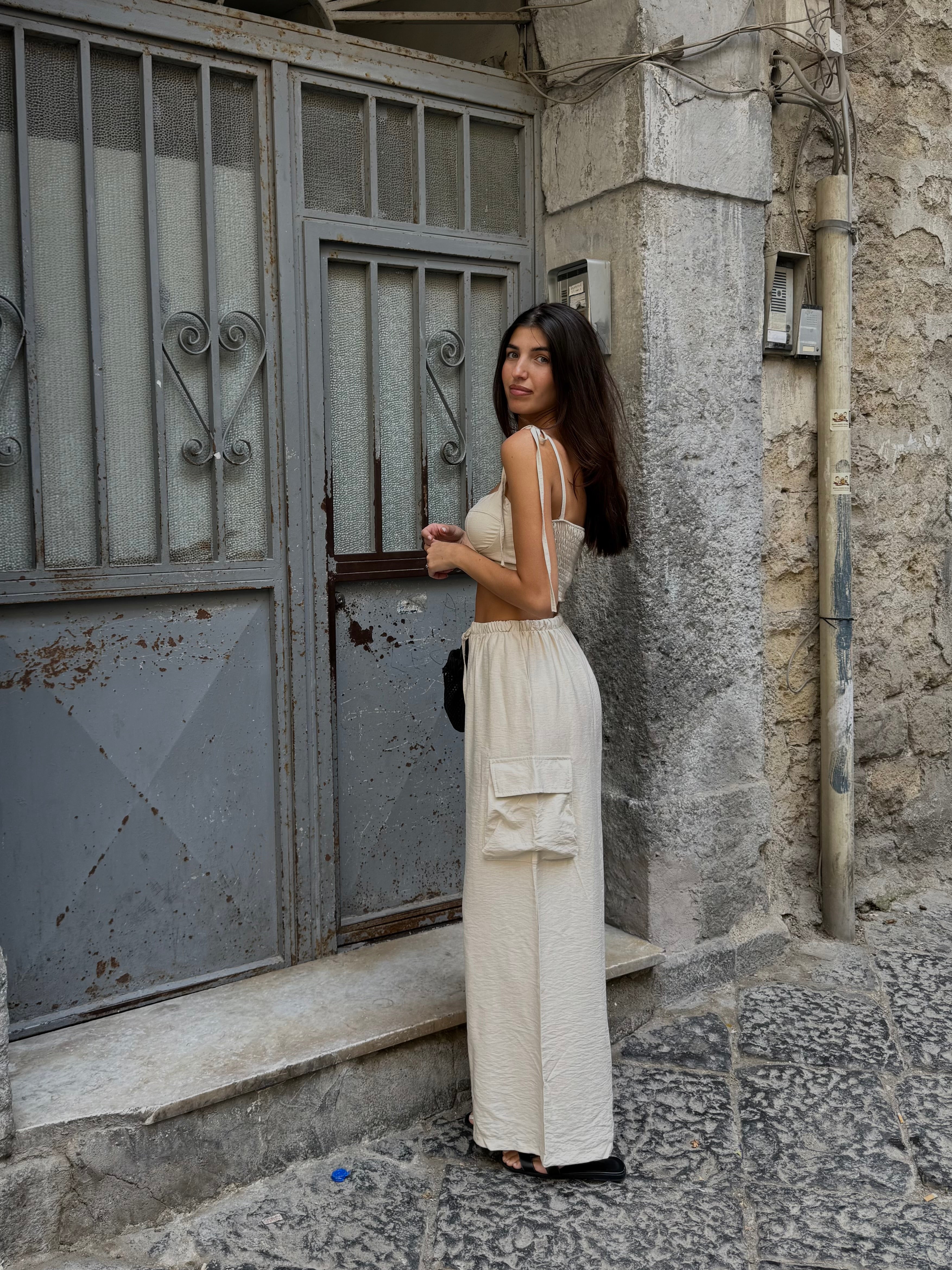 Coordinato cargo beige - LadyB Shop Online