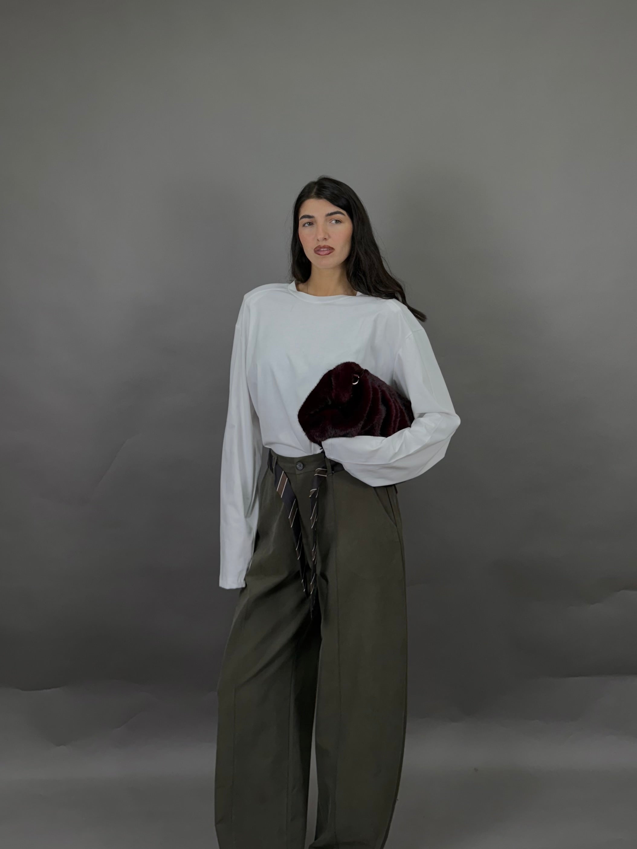 Maglia maxi manica just