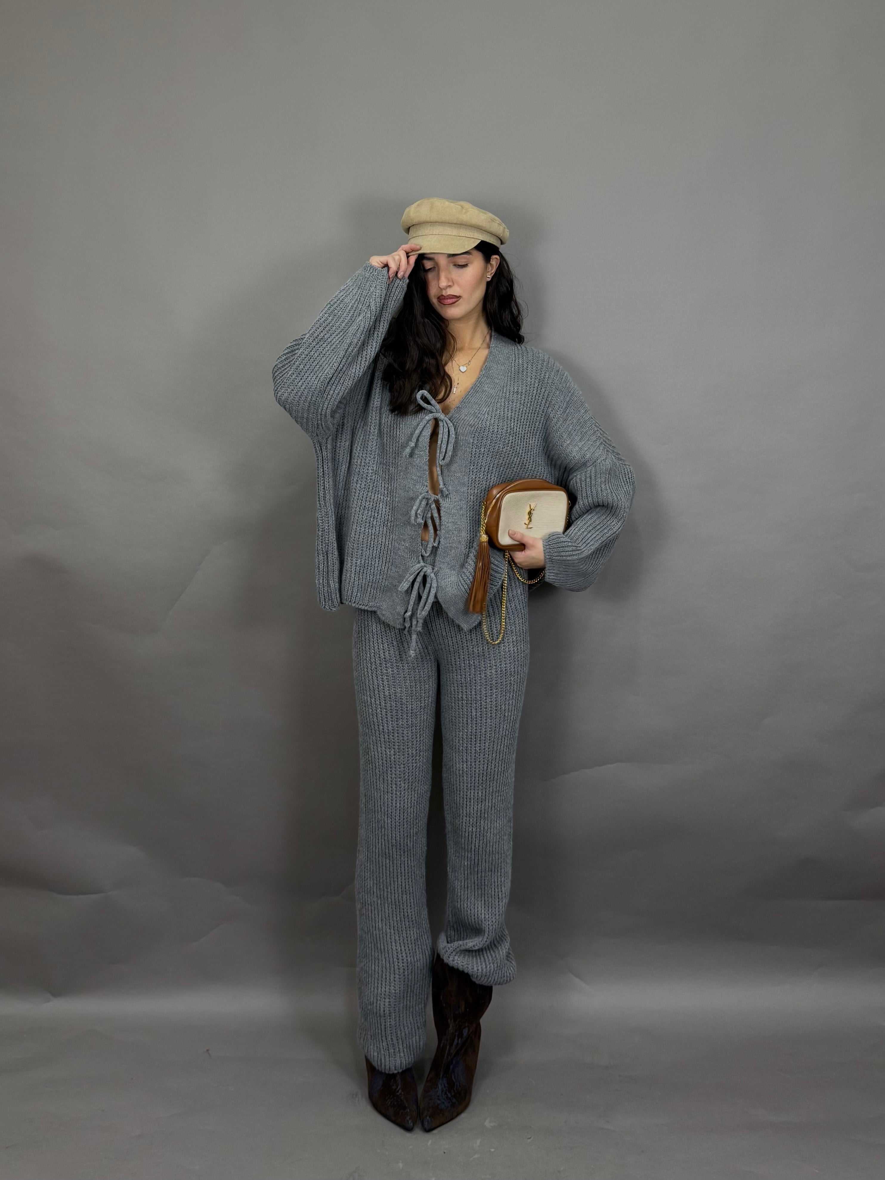 Coordinato Rubi grigio