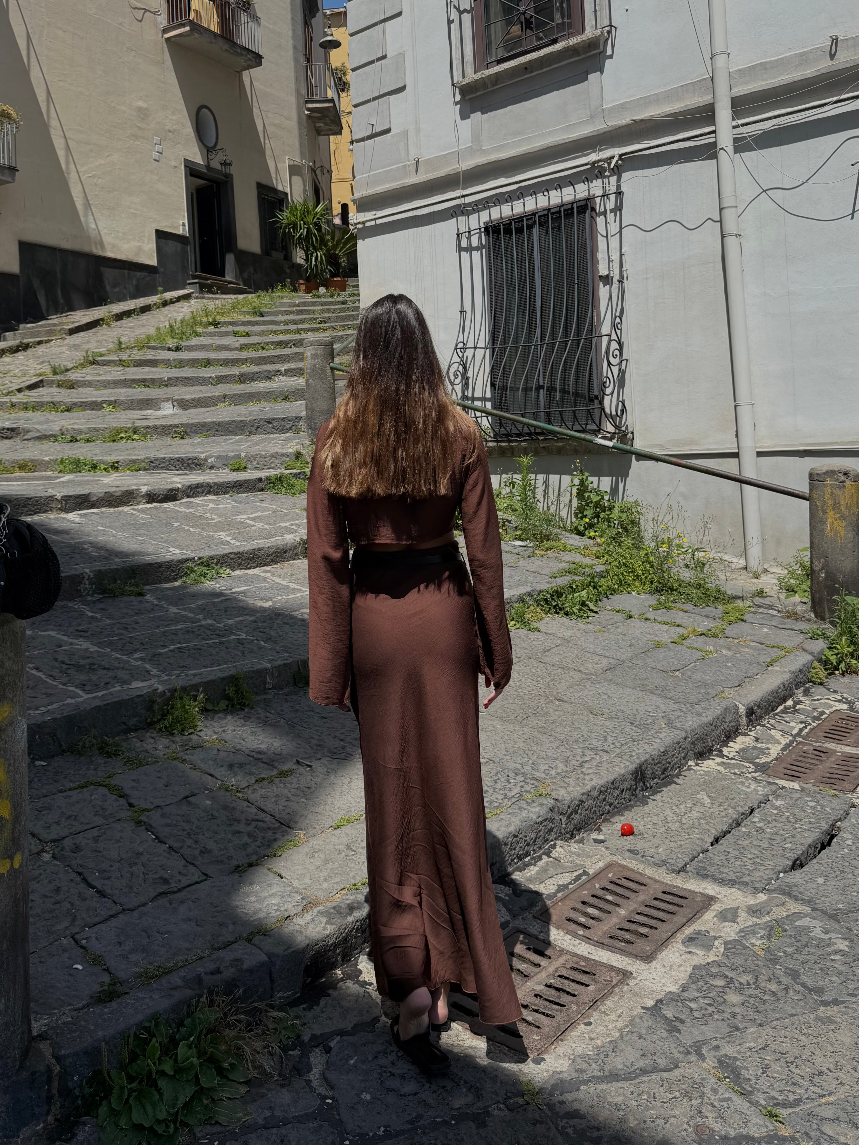 Coordinato Andrea marrone - LadyB Shop Online