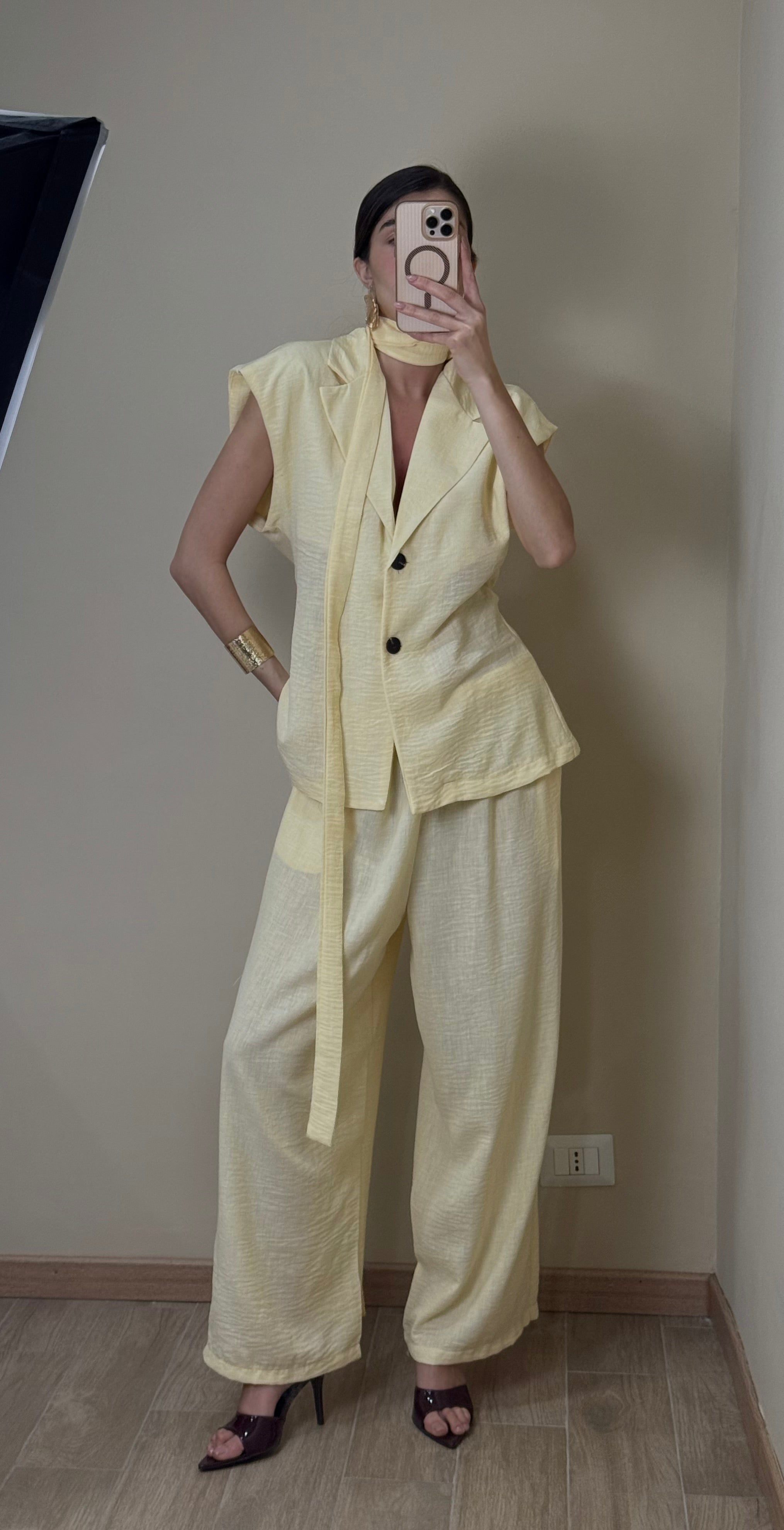 Tailleur Jane giallo - LadyB Shop Online