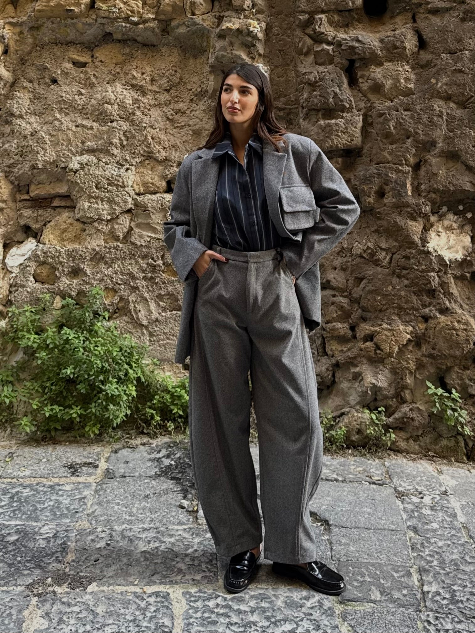 Pantalone grigio by lumina