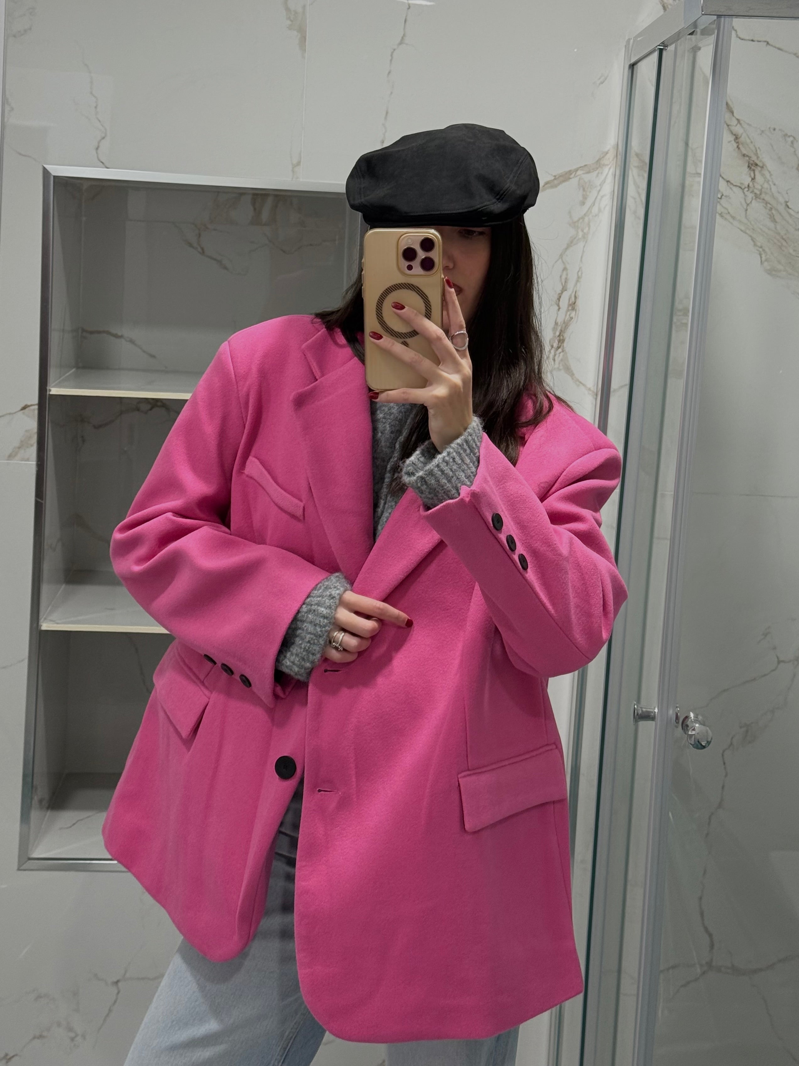 Blazer peso cappotto by just