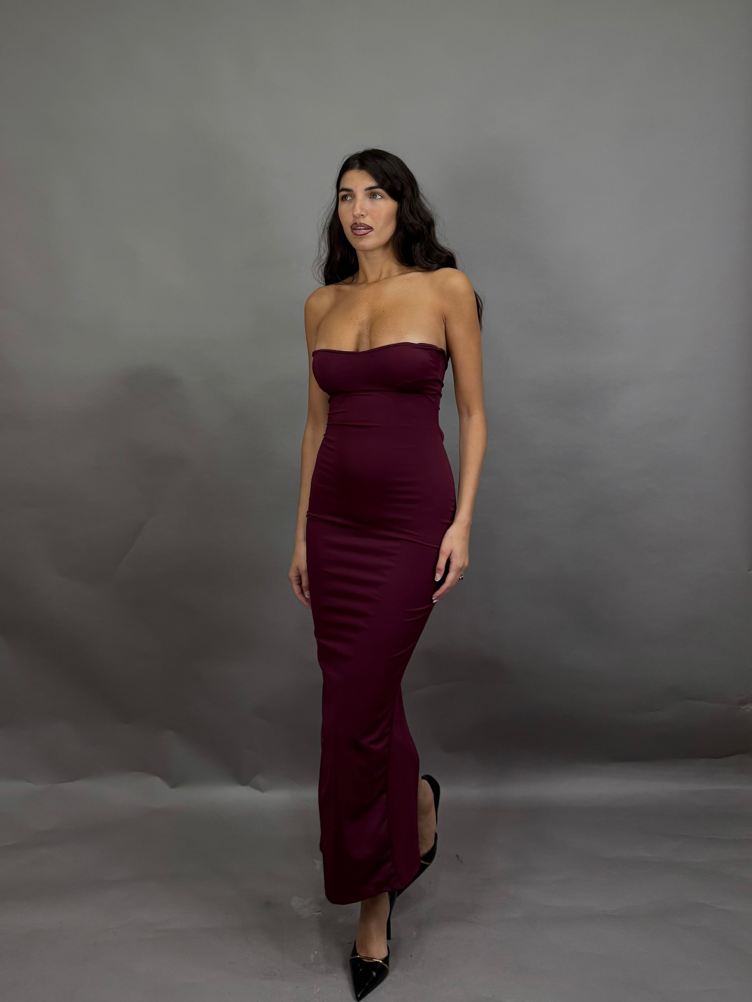 Dress Ariel bordeaux