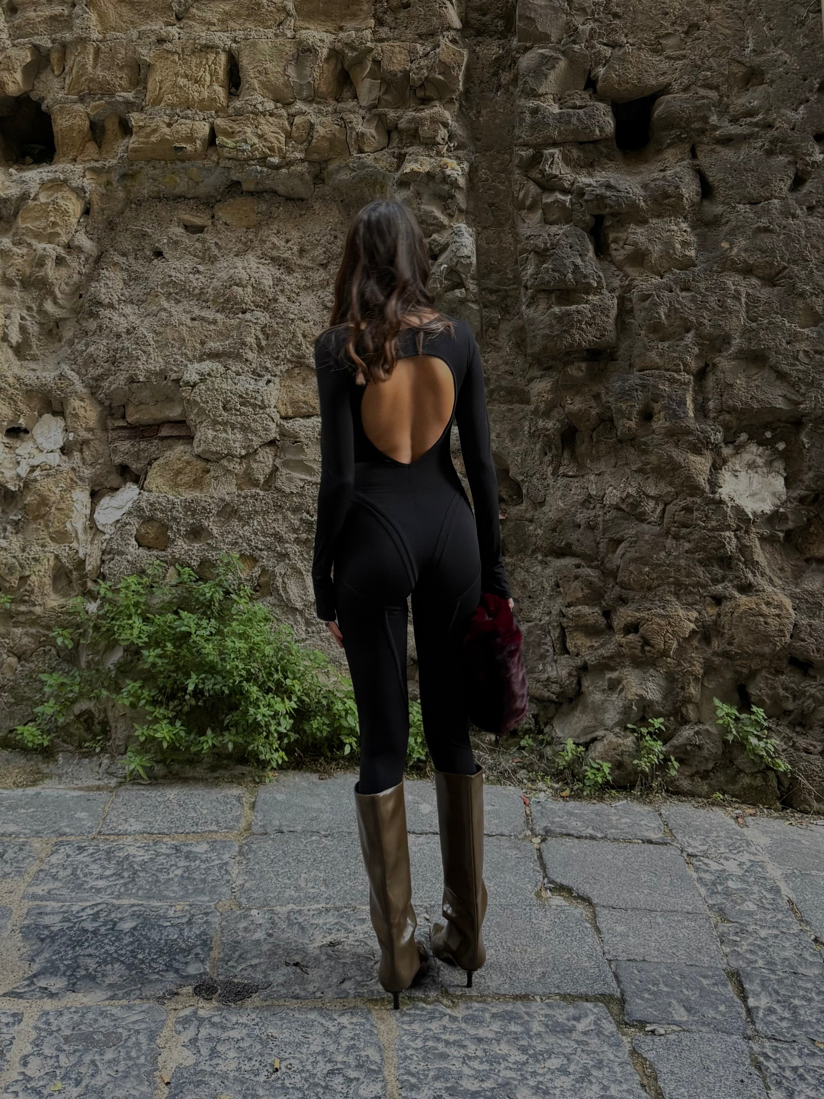 Jumpsuite Megan nera