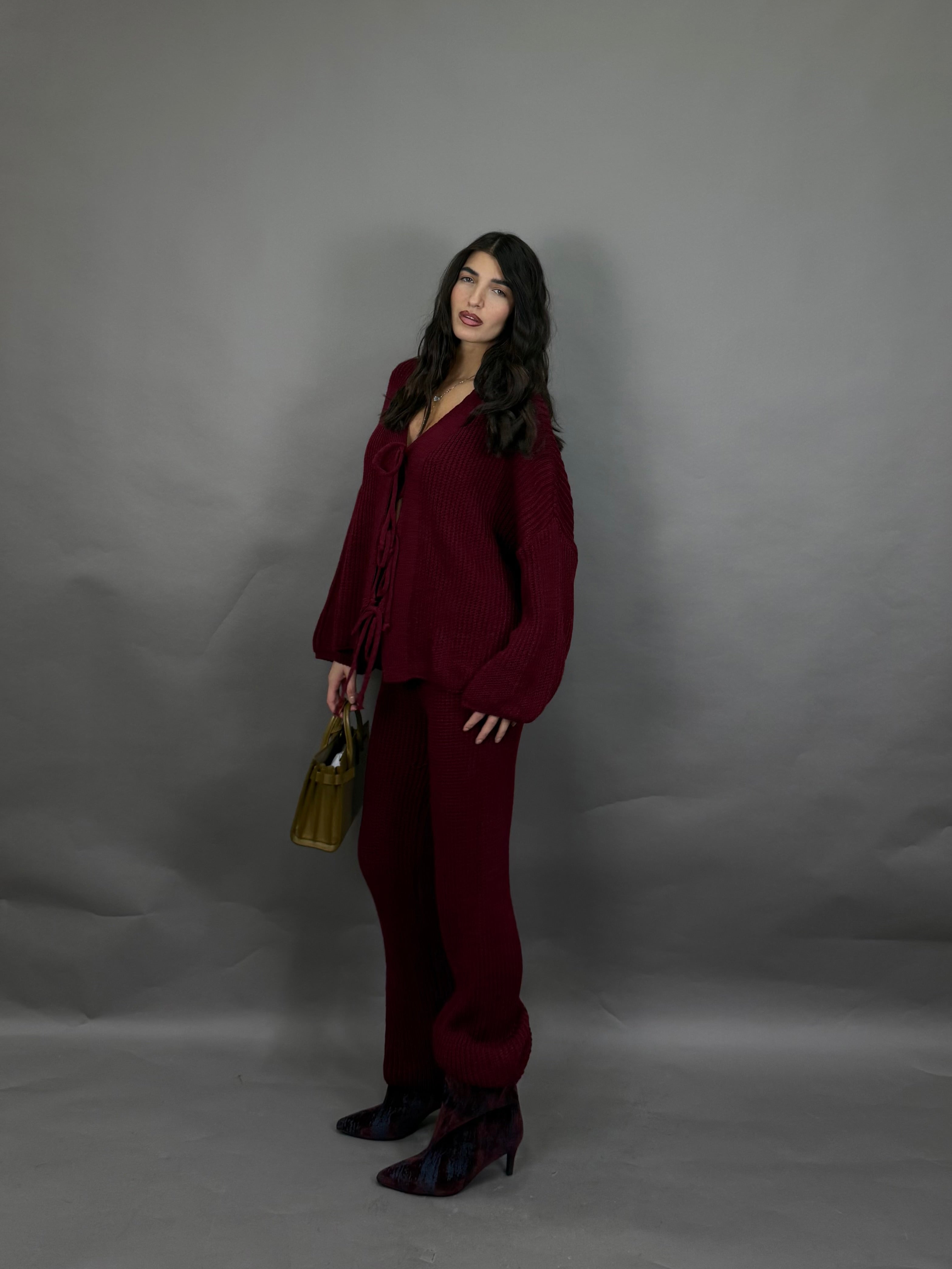 Coordinato Rubi bordeaux