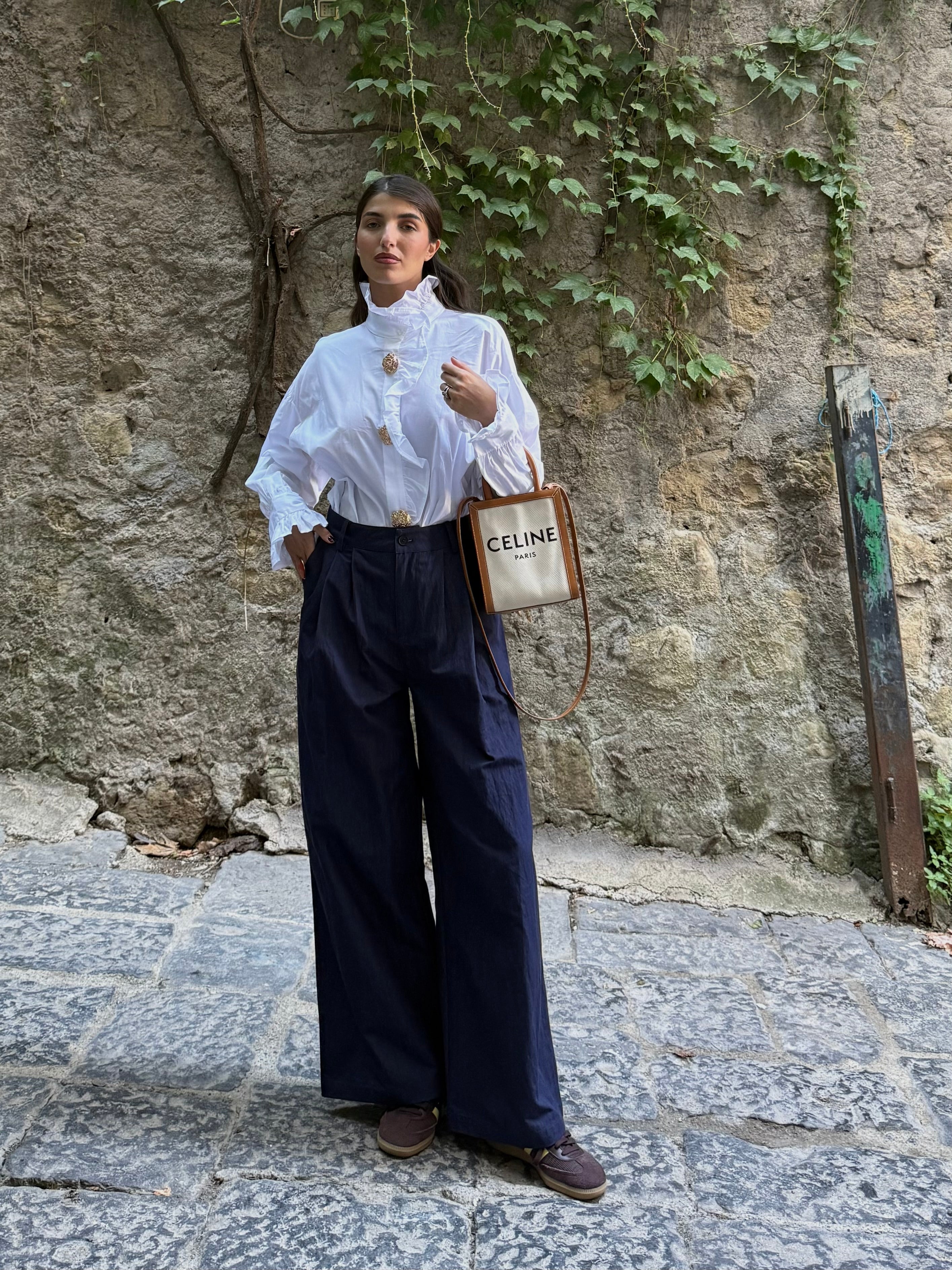 Pantalone blu denim lumina