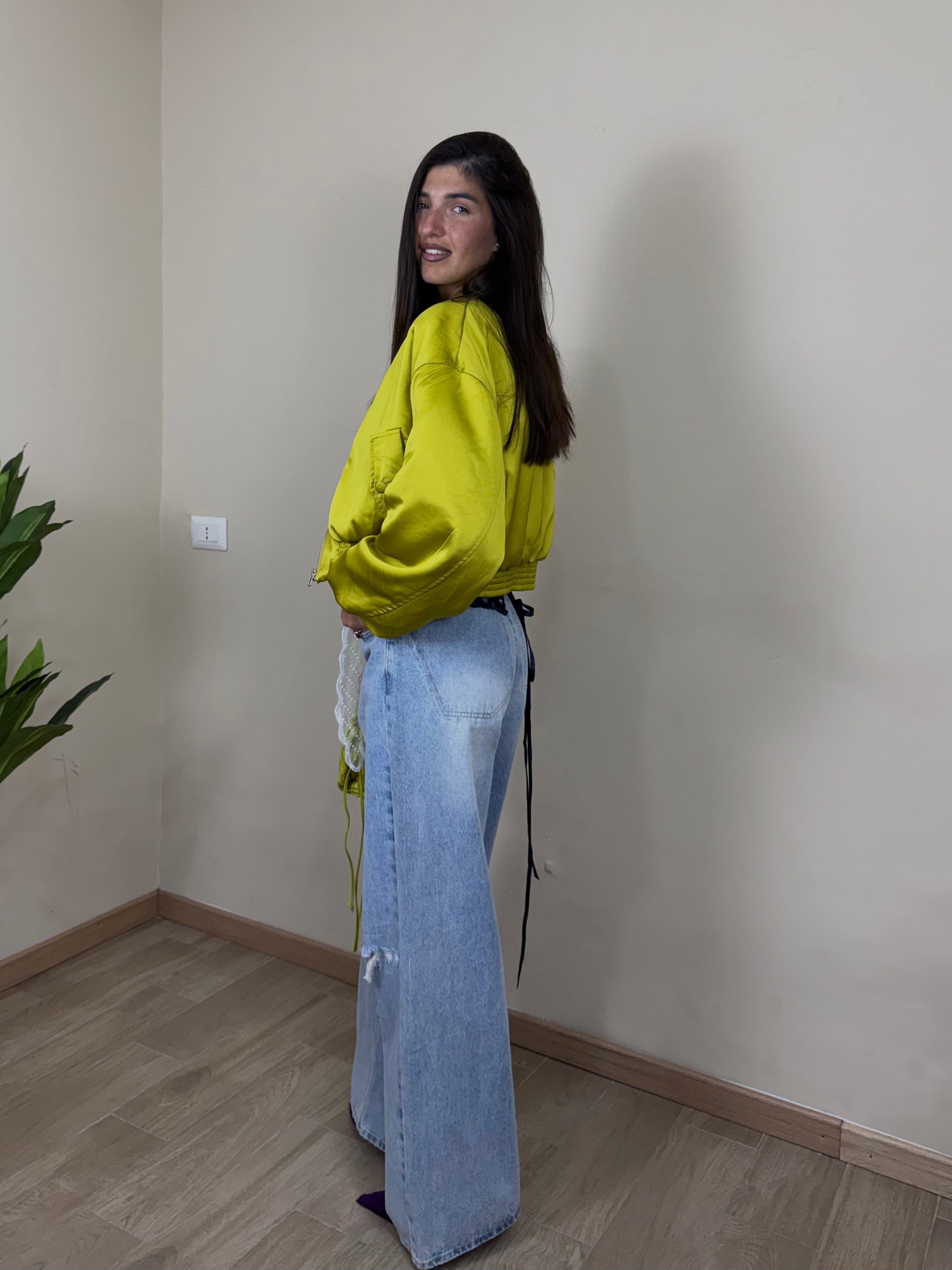 Bomber Angelica verde oliva by lumina