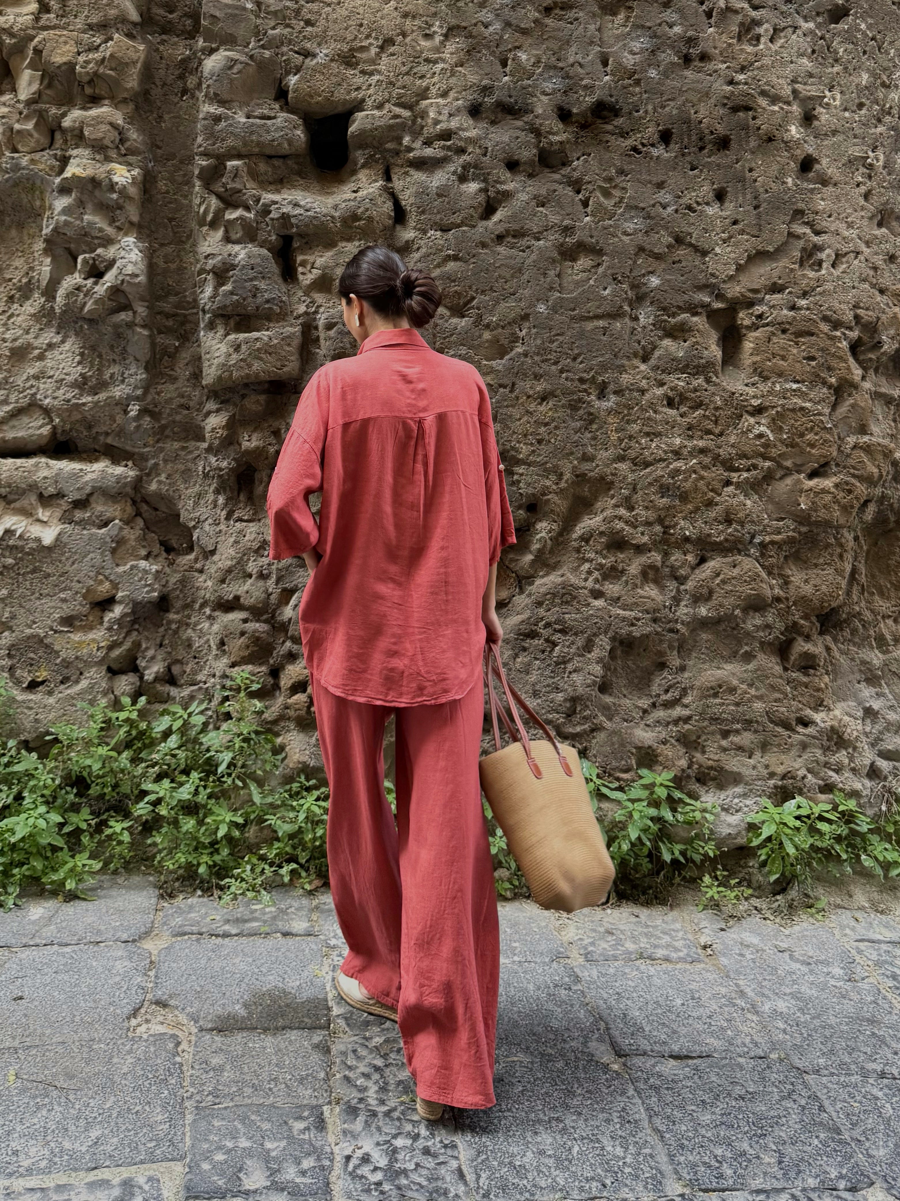 Coordinato Malibu salmone - LadyB Shop Online