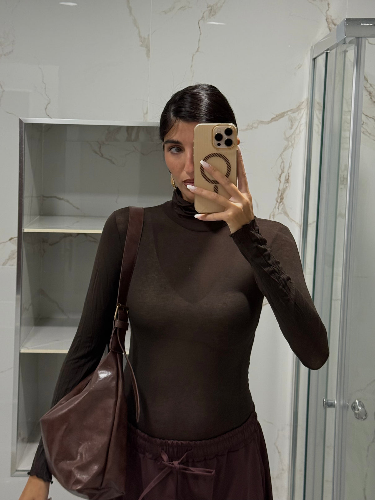 Maglia misto cachemire