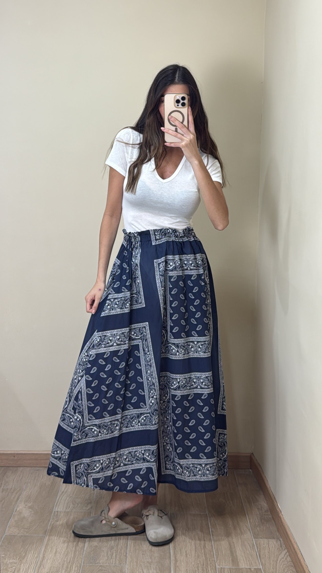 Gonna bandana blu - LadyB Shop Online