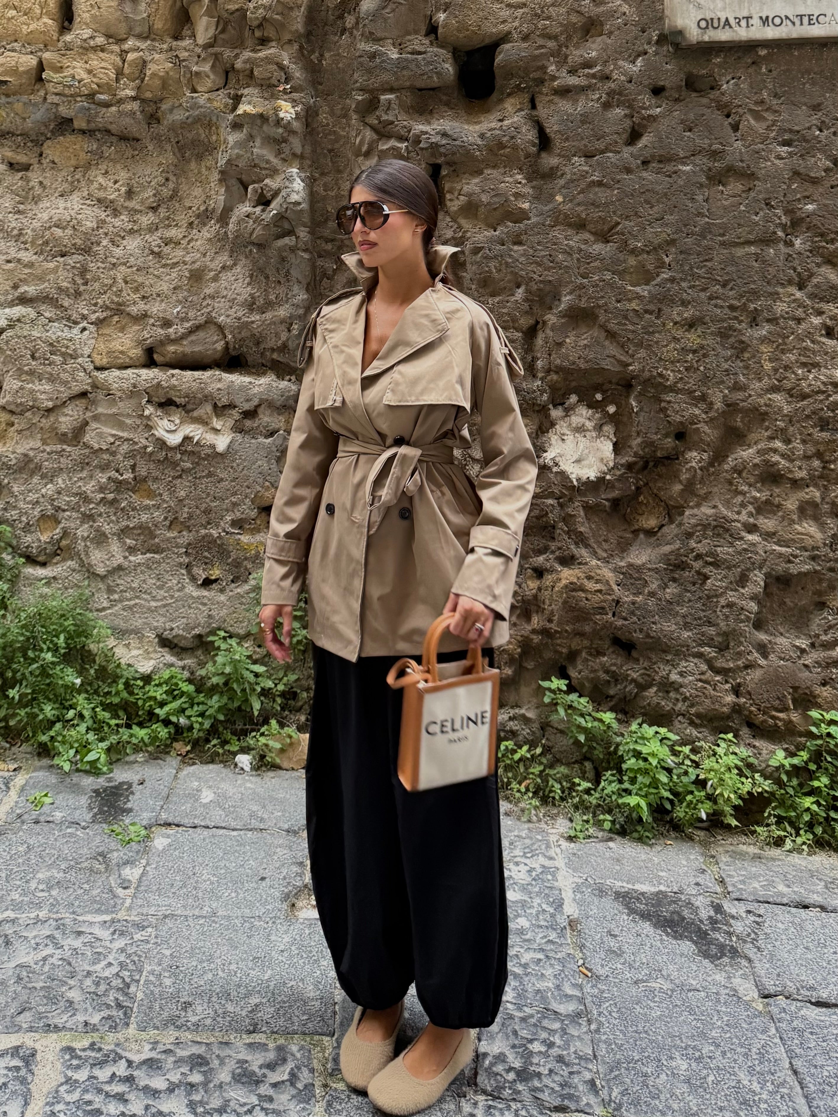 Trench barber beige