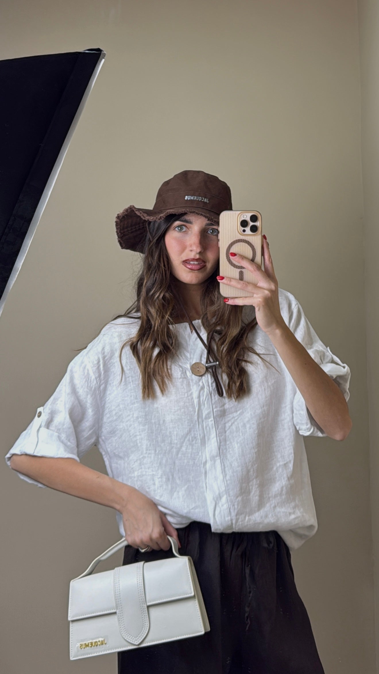 Camicia Lino bianco - LadyB Shop Online