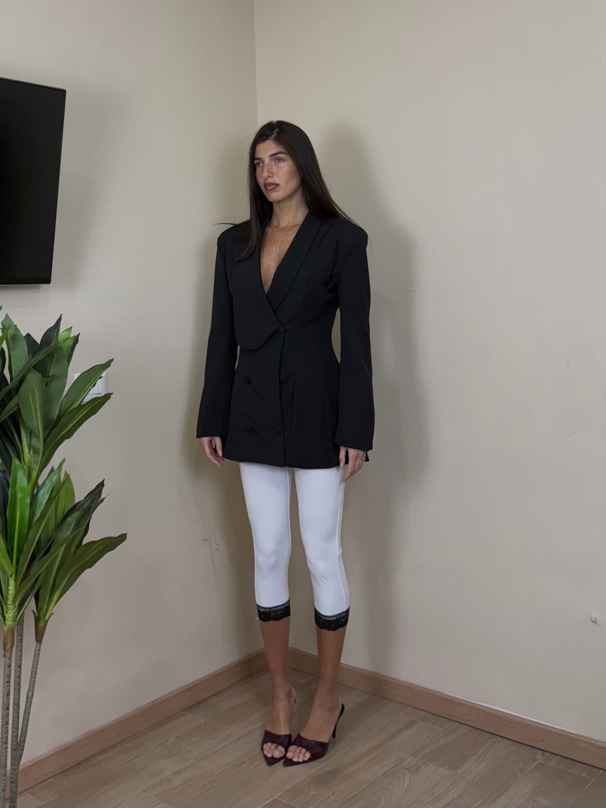 Blazer Ania nero