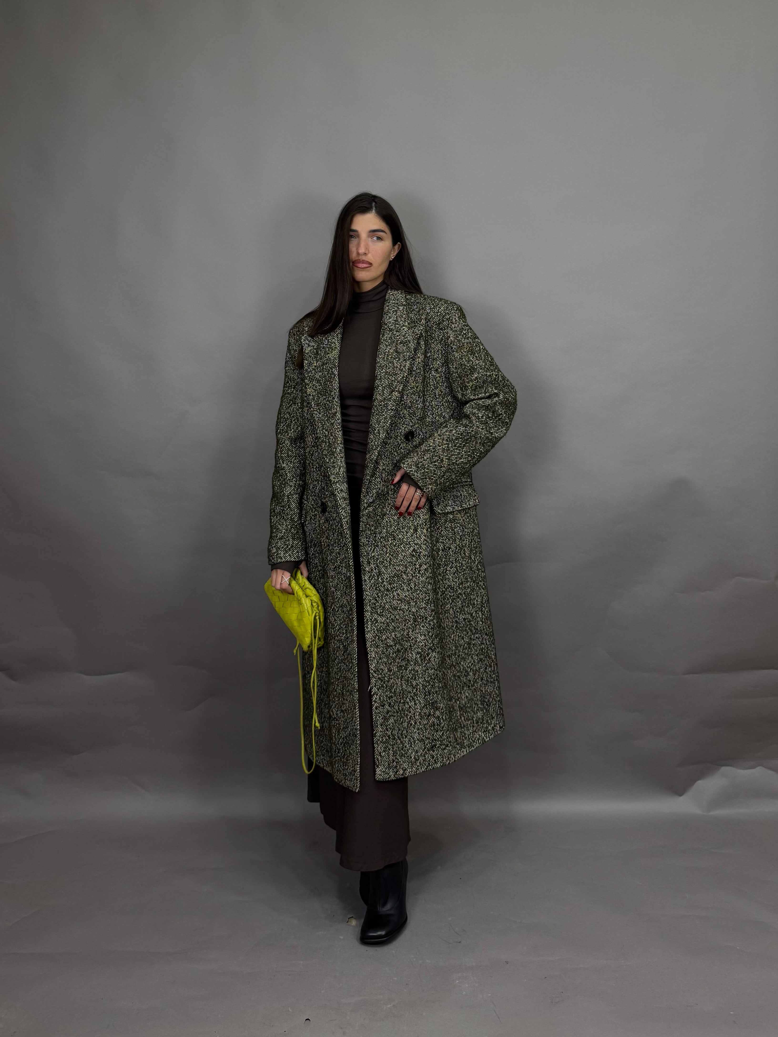 Cappotto spigato lumina