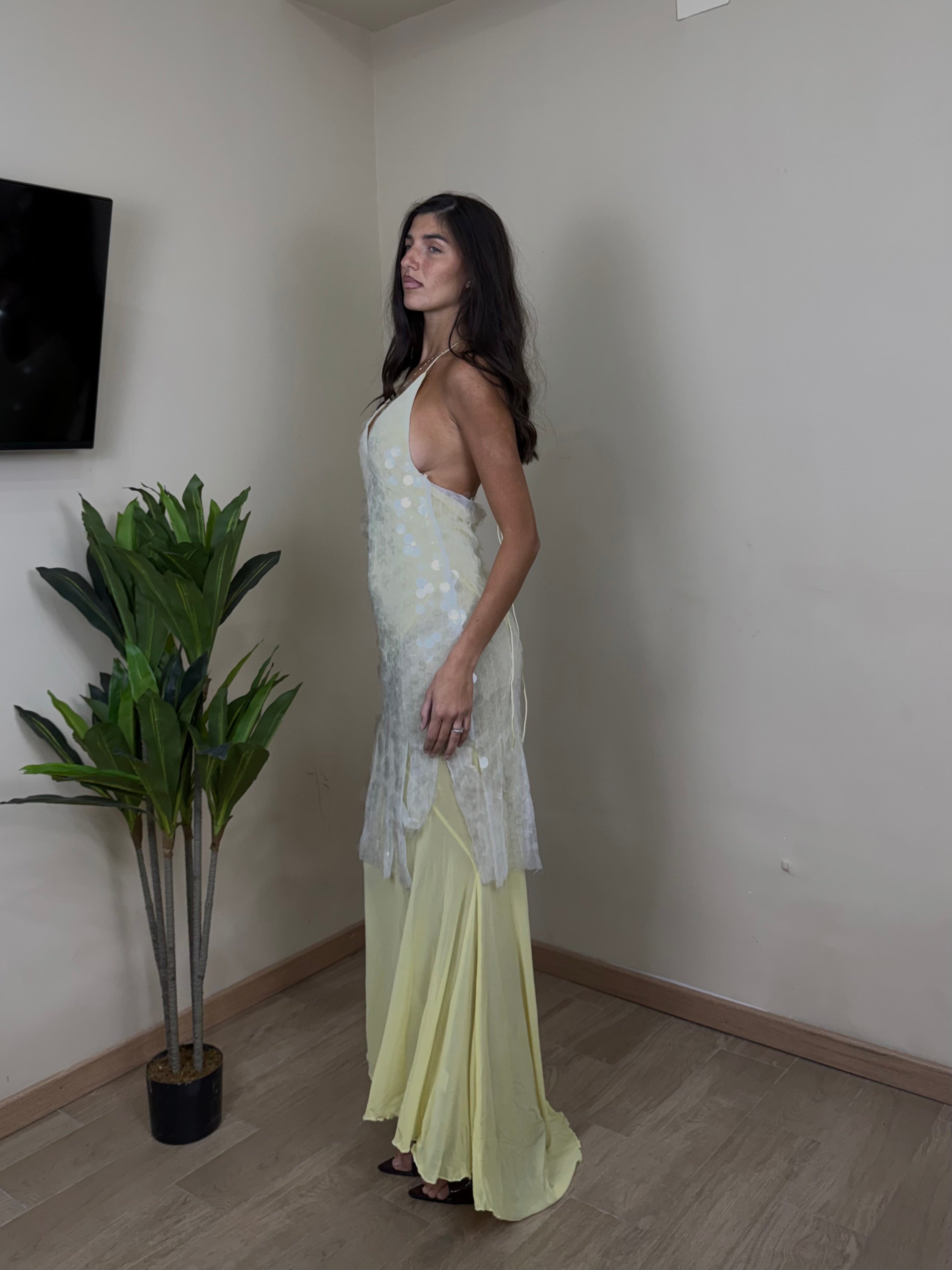 Dress Bambola giallo