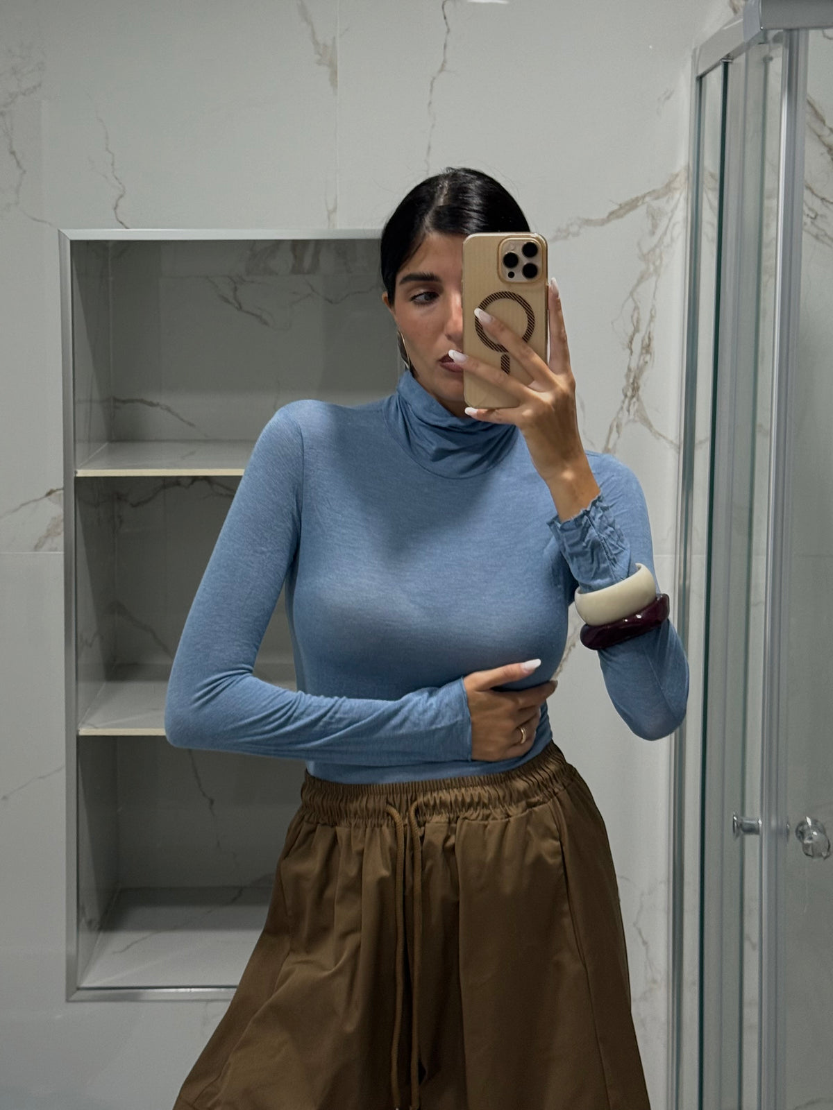 Maglia misto cachemire