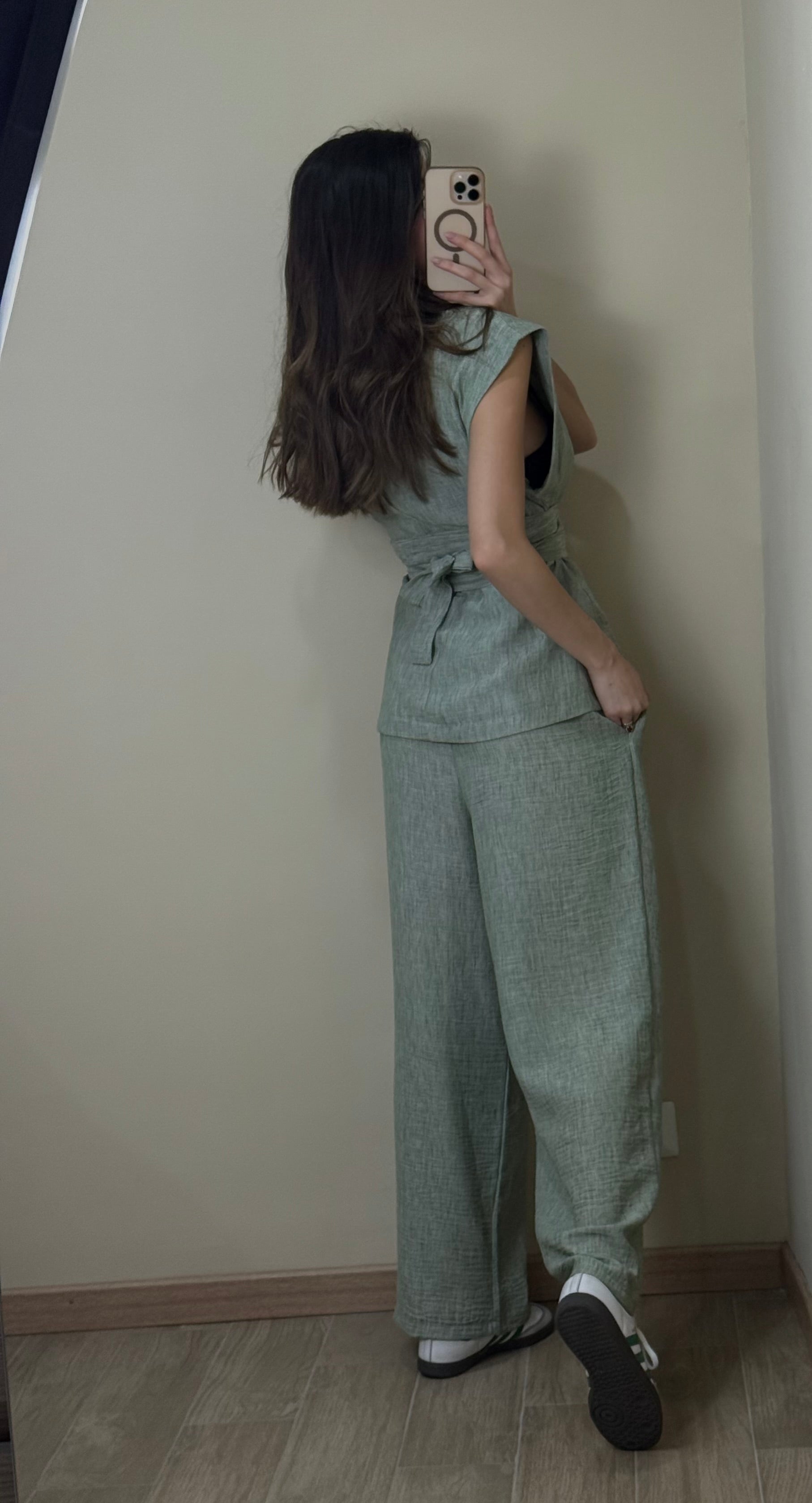 Tailleur Jane verde