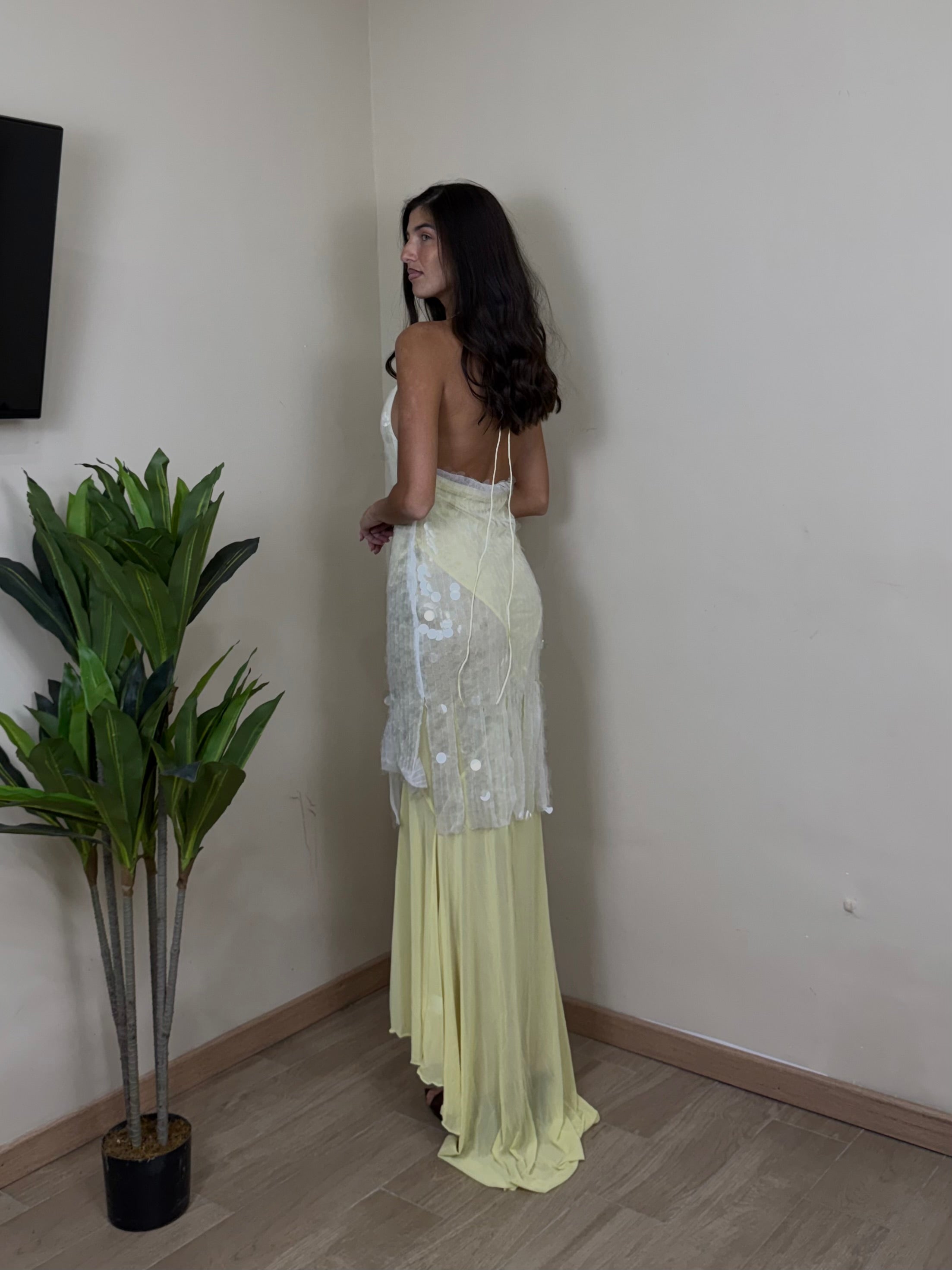Dress Bambola giallo