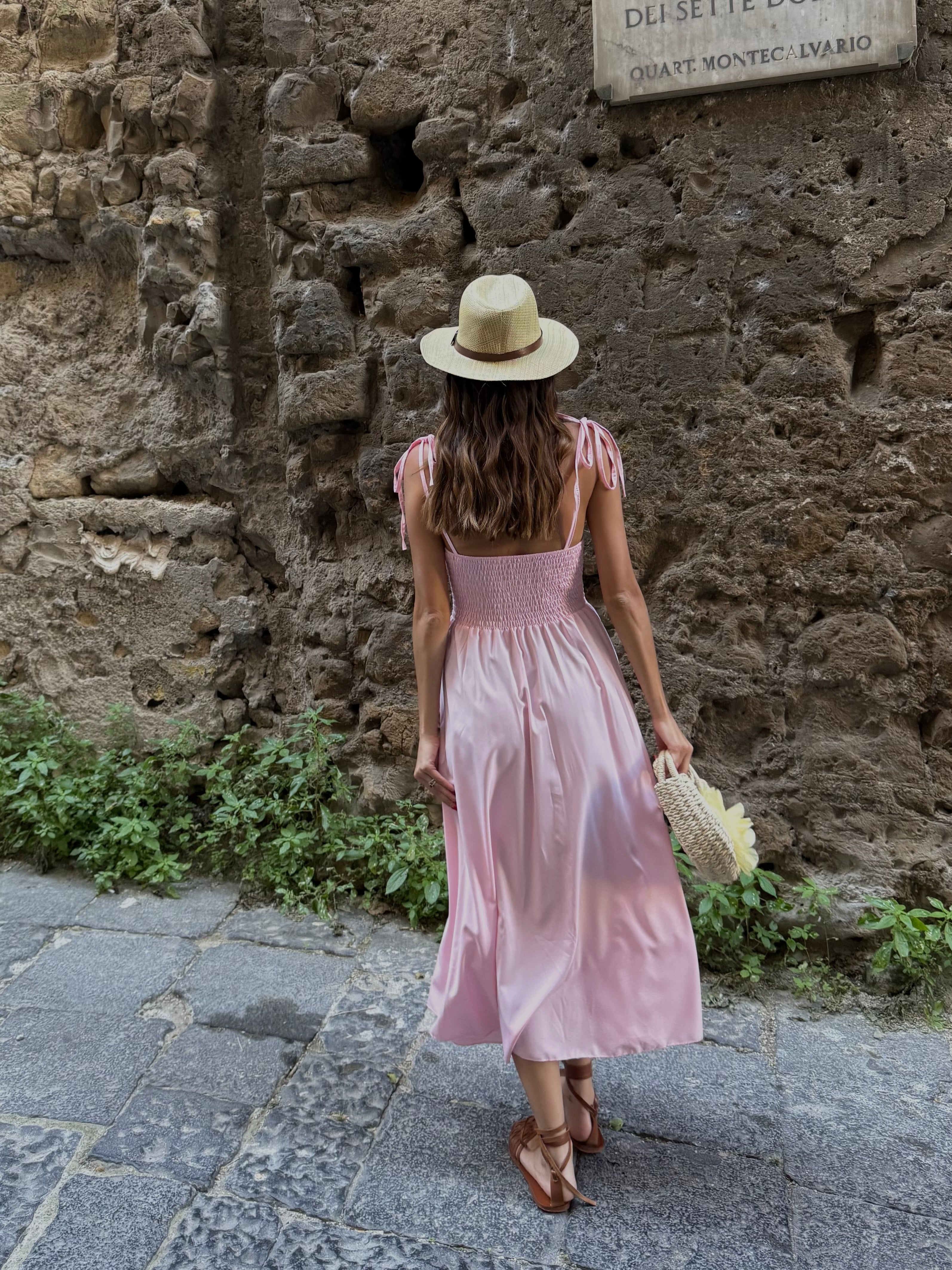 Dress Elisa rosa - LadyB Shop Online